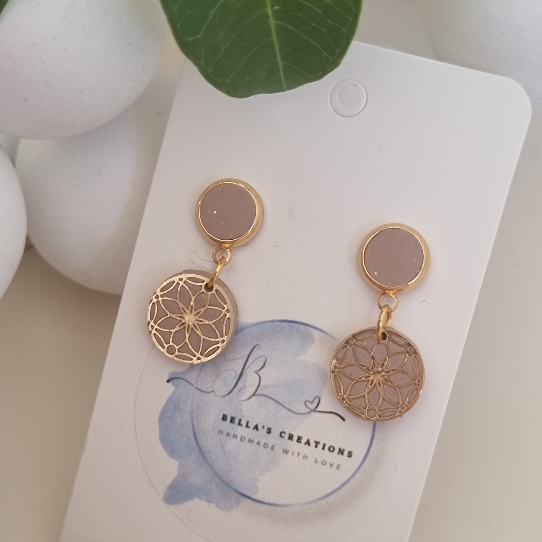 Sand Lace Dangles