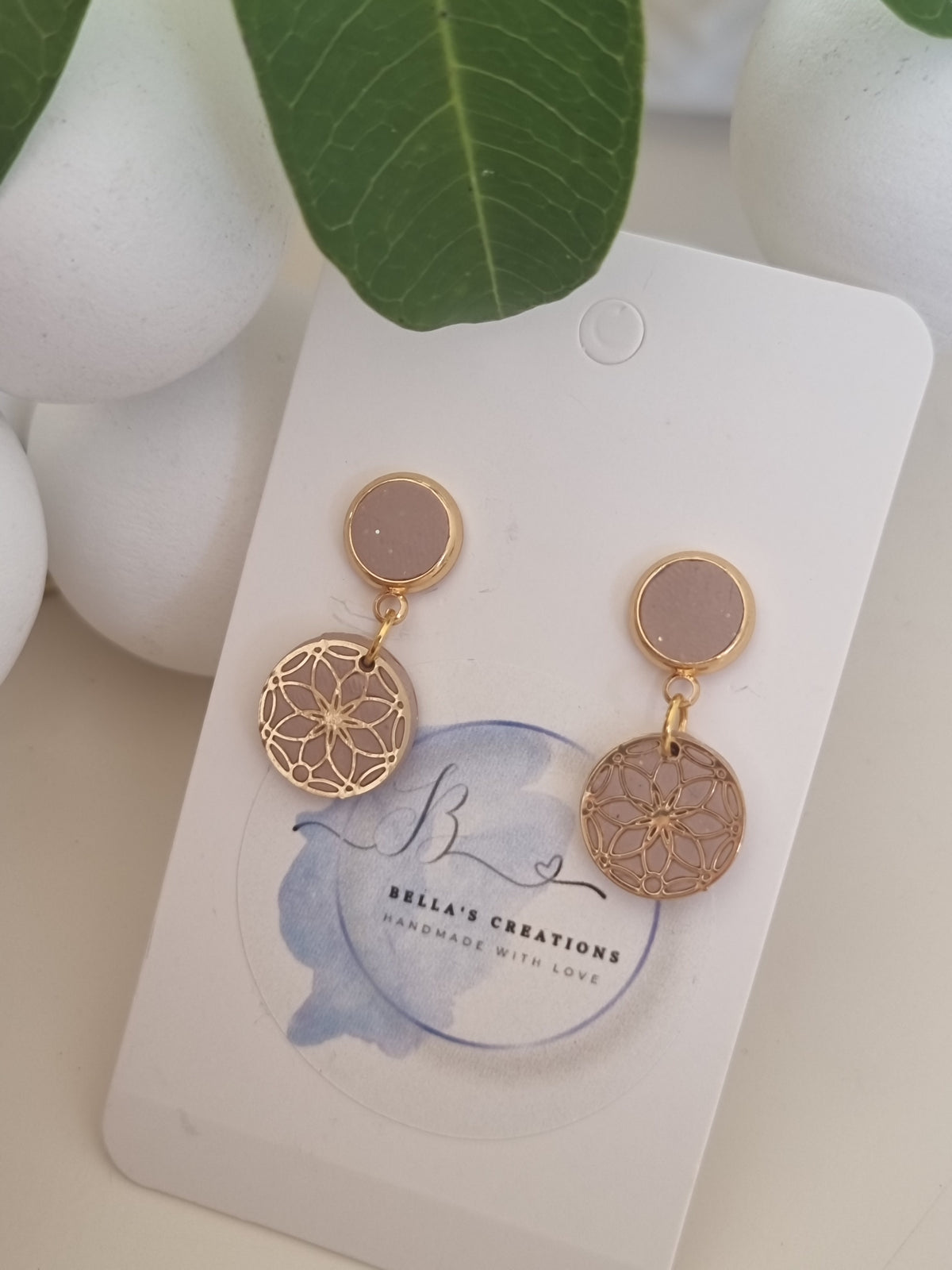 Sand Lace Dangles