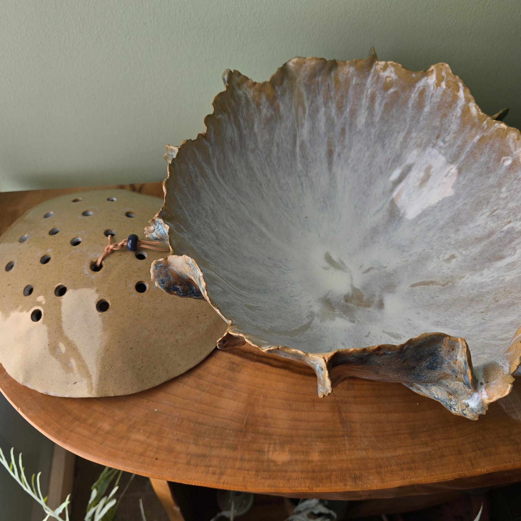 Large flower bowl
