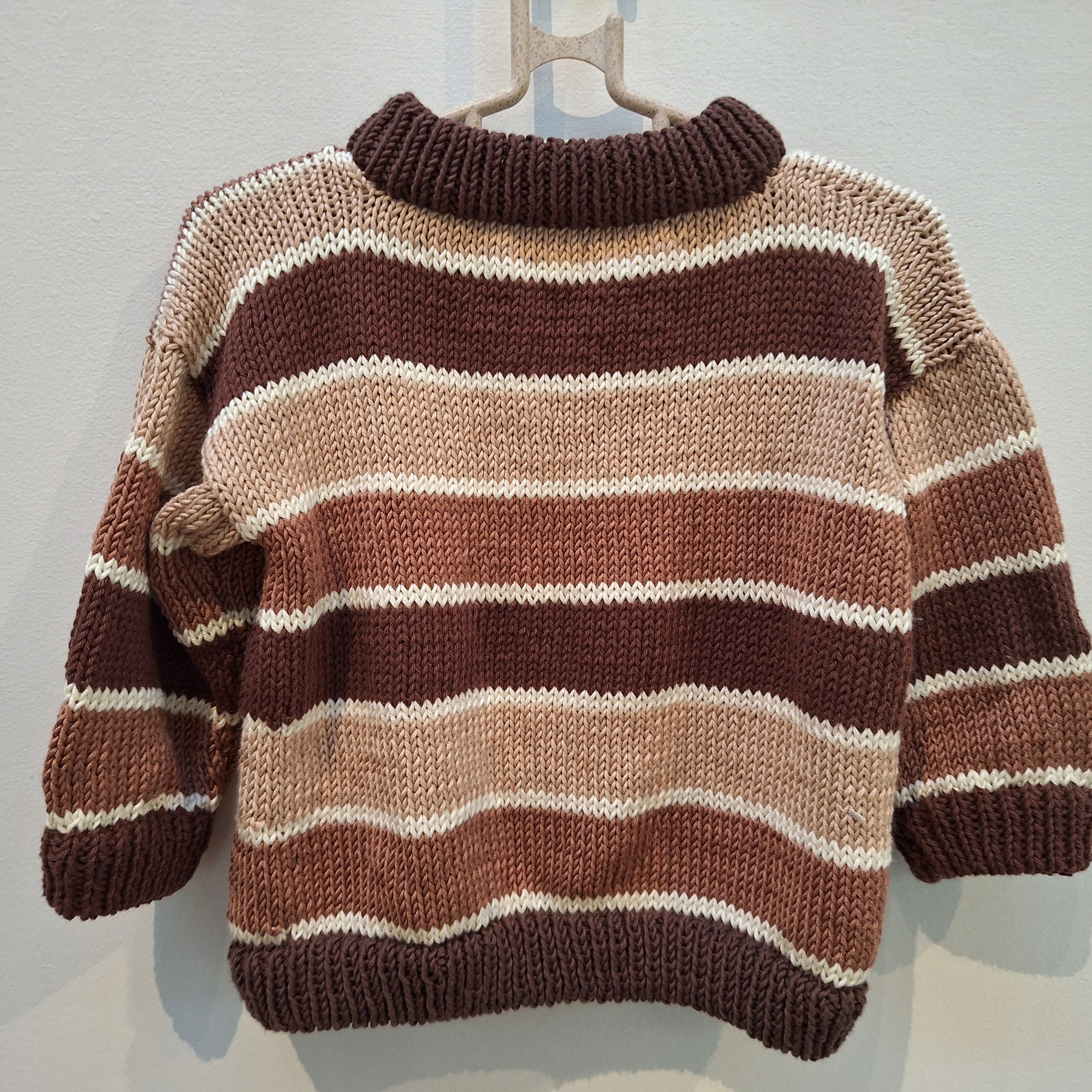 Striped 'Brownie Baby' Sweater Sz 3-6 mths