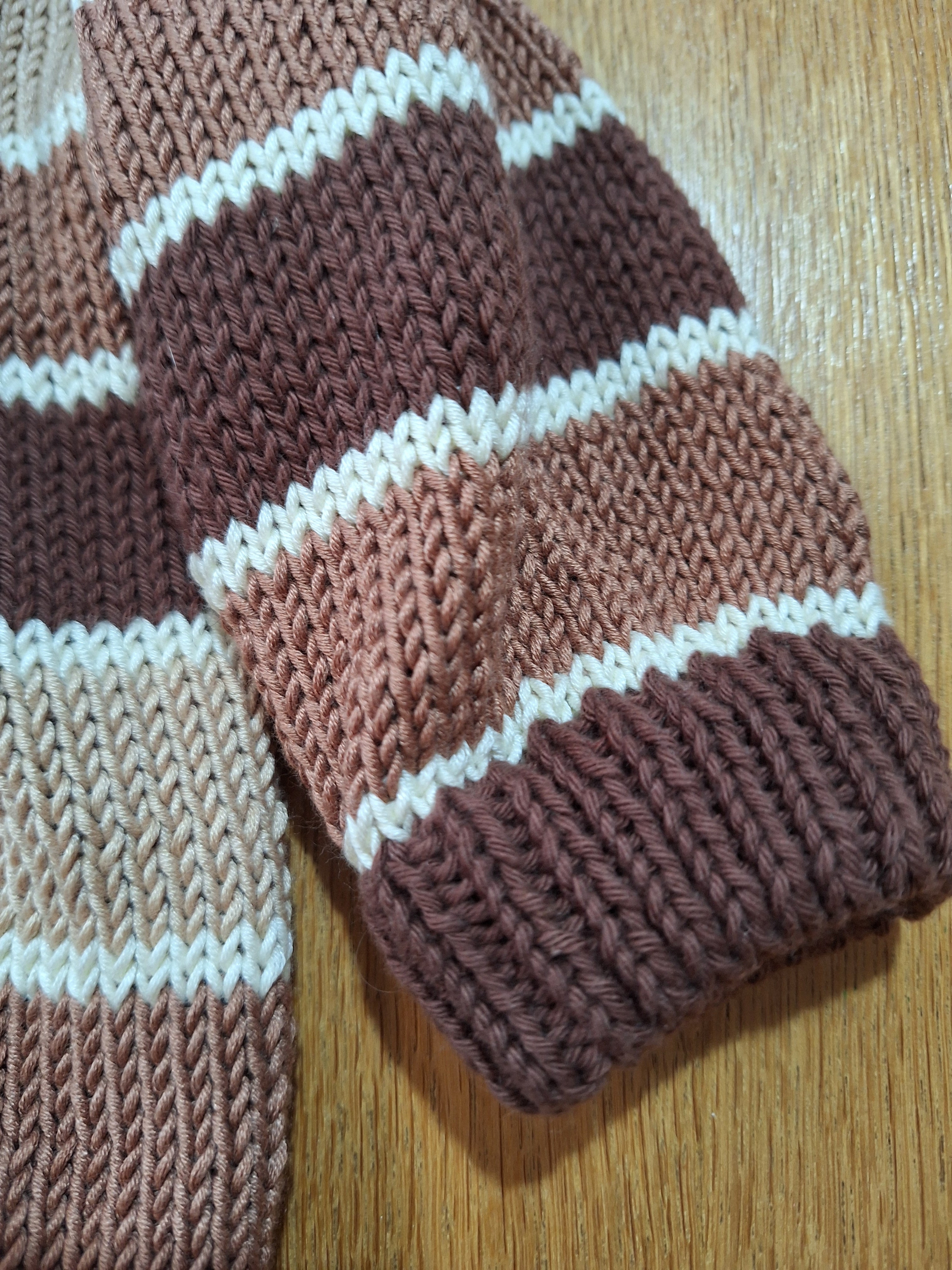 Striped 'Brownie Baby' Sweater Sz 3-6 mths