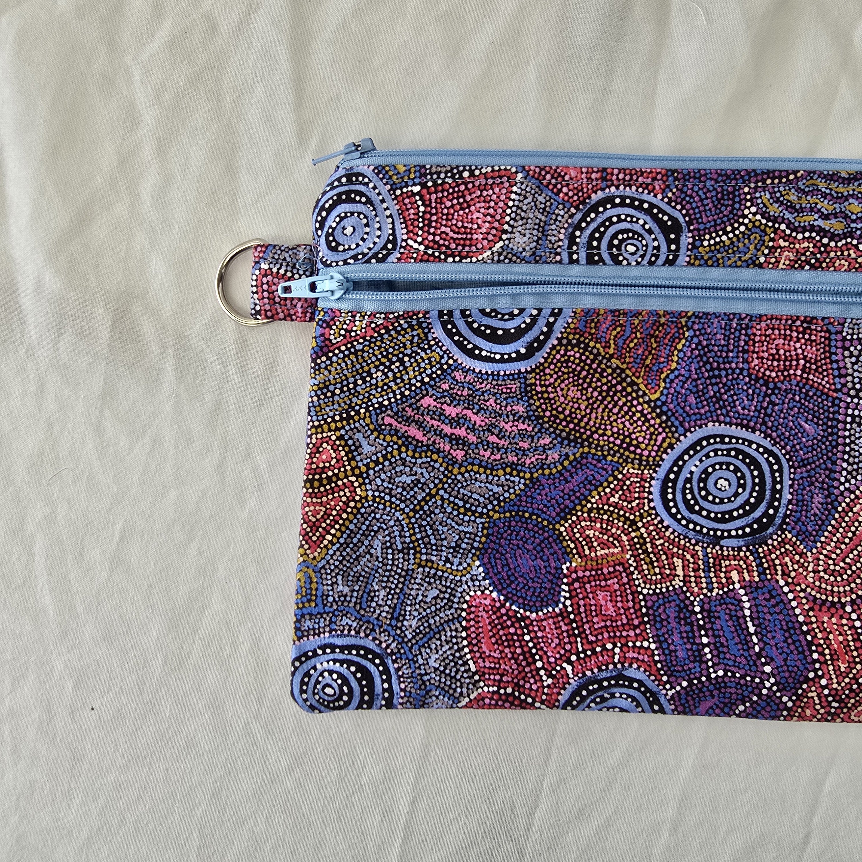 Handmade | Pencil Case | Double Zippered | Indigenous Design