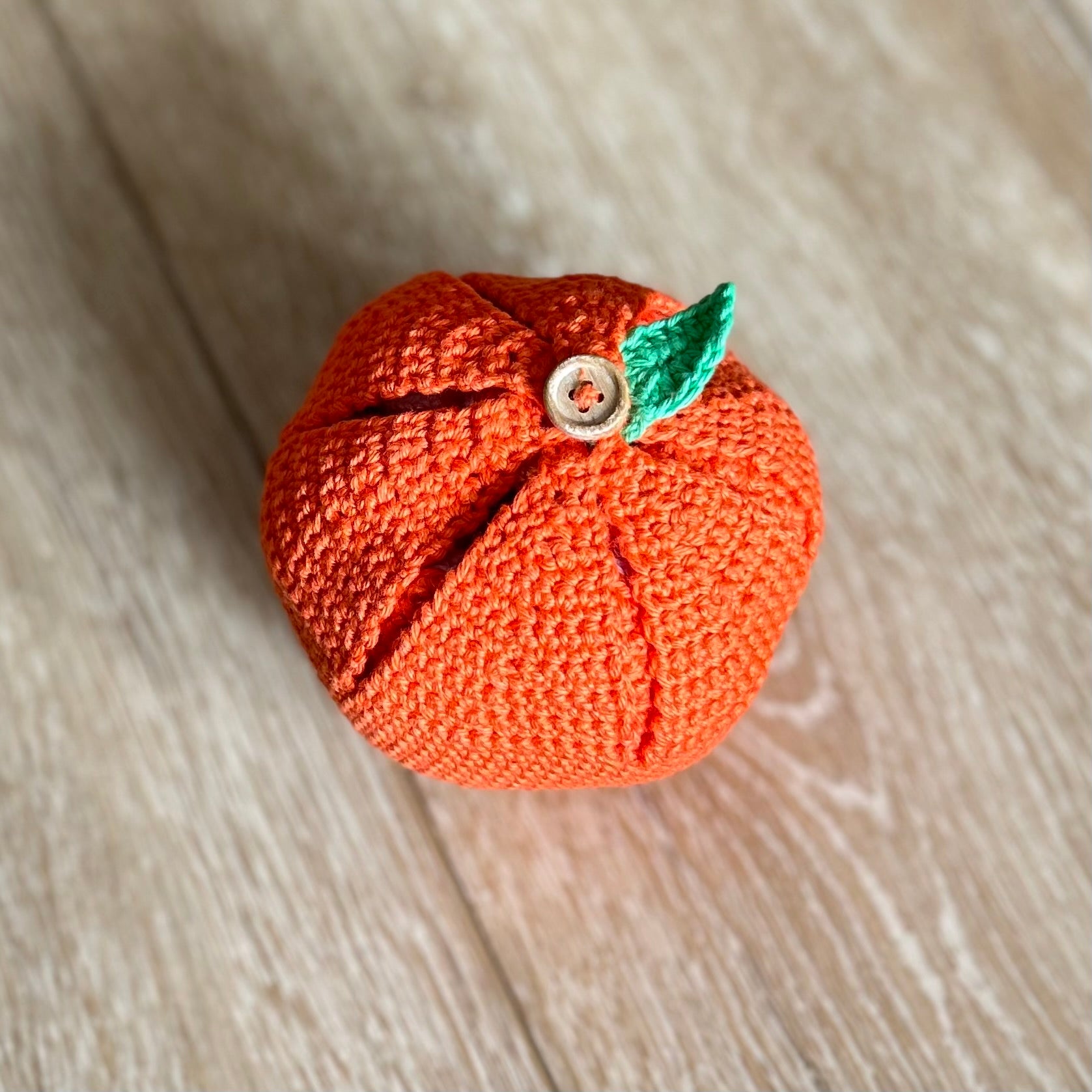 Crochet |  Peelable Orange | Made to Order