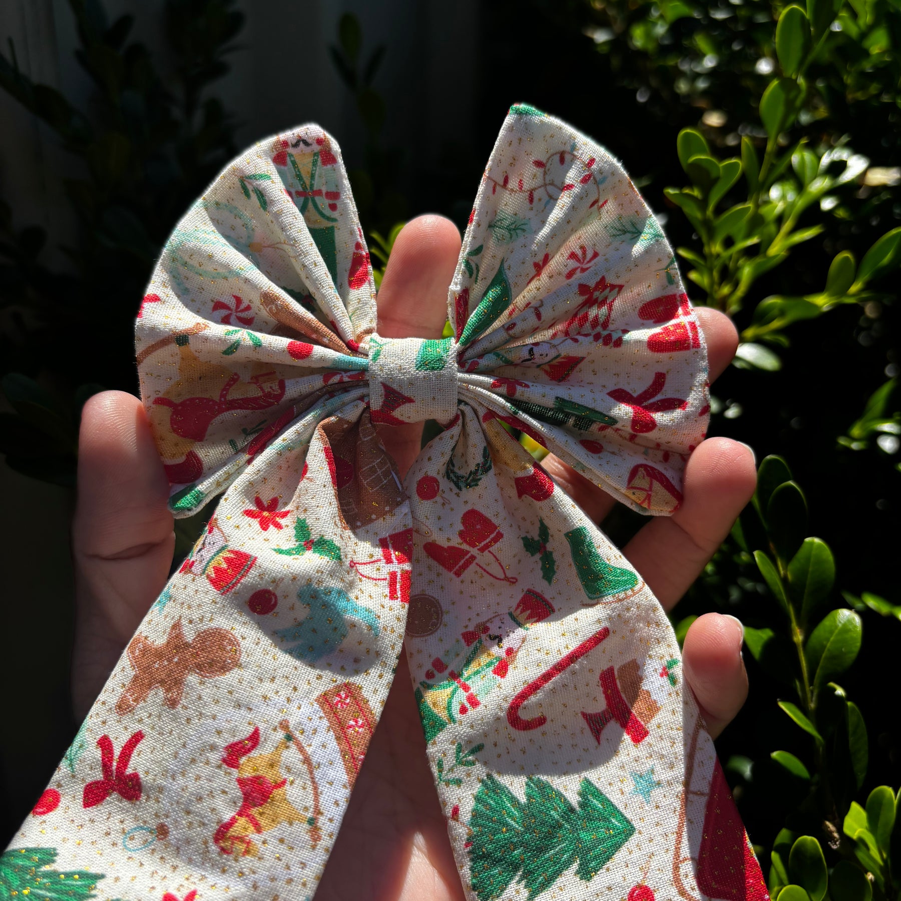 Girl’s Christmas Hair Bows