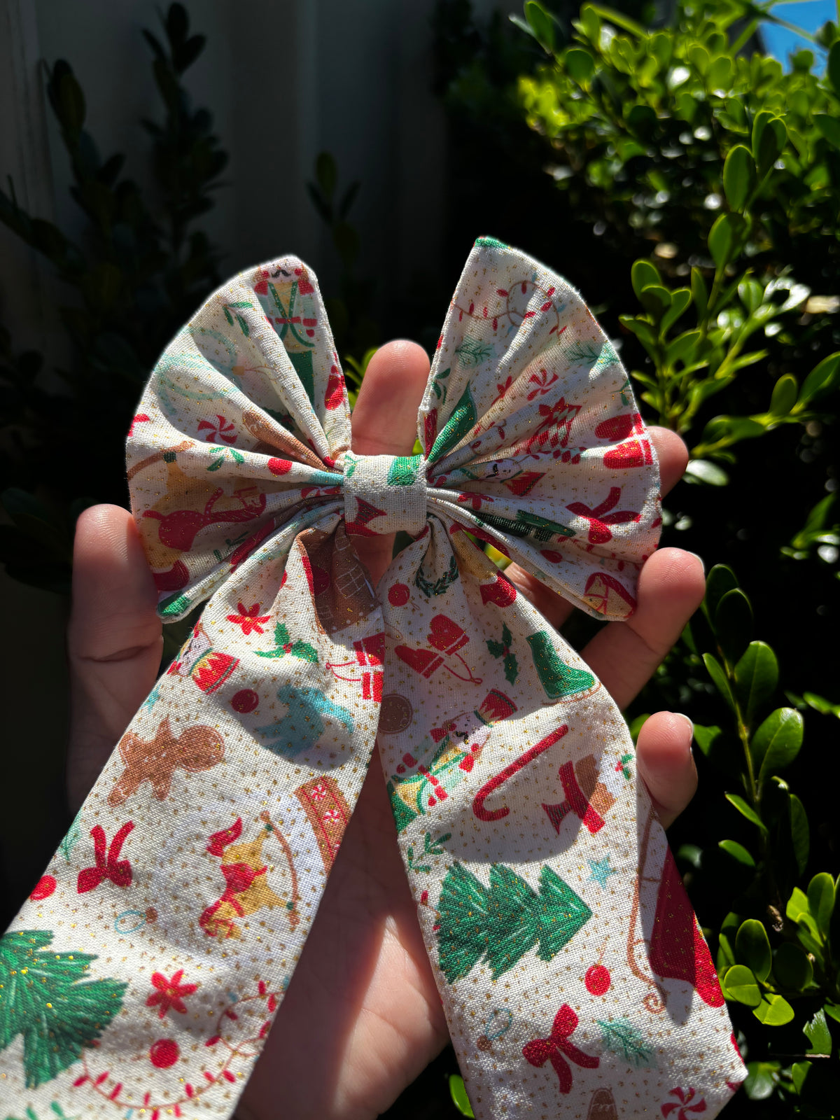 Girl’s Christmas Hair Bows