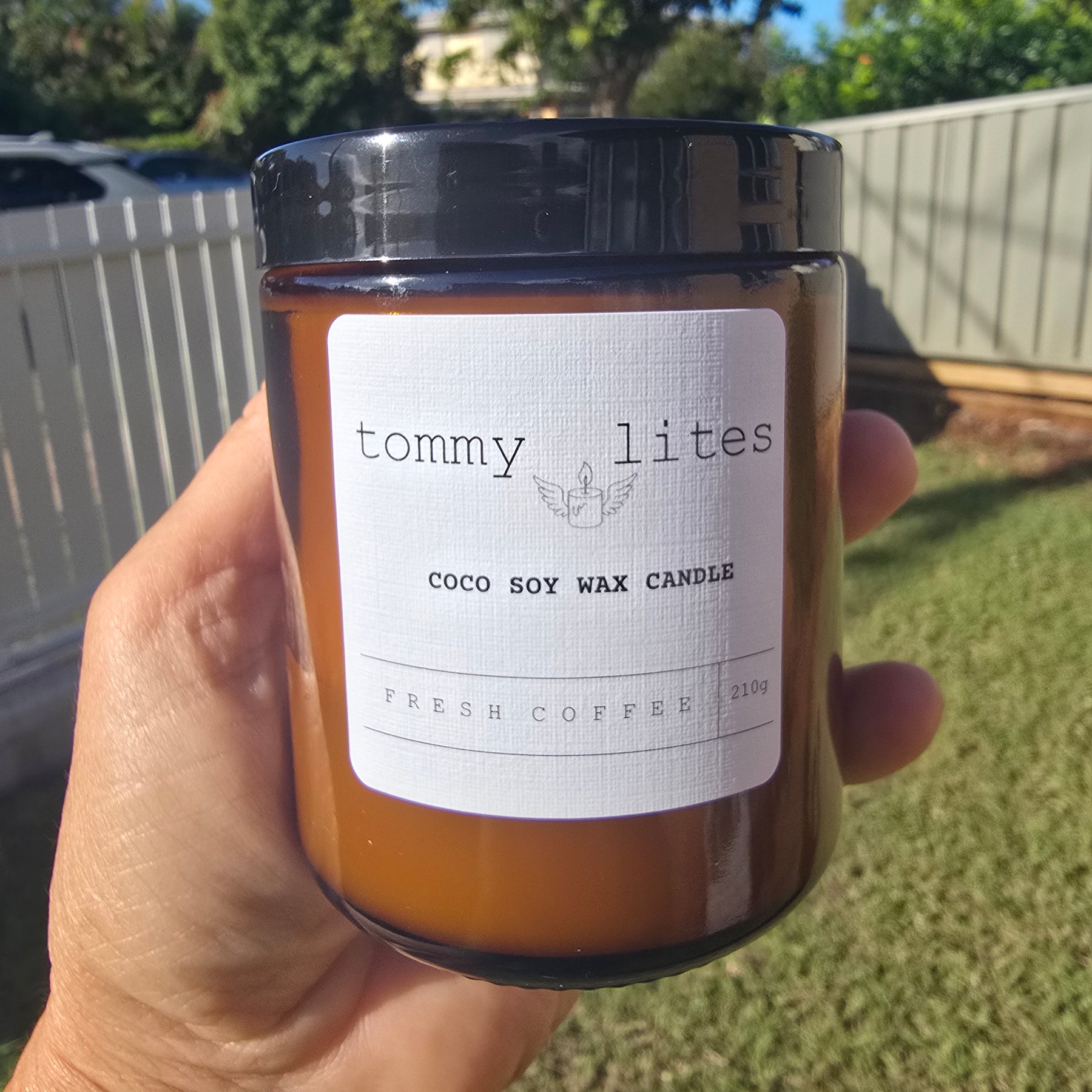Fresh Coffee Coco Soy wax Candle