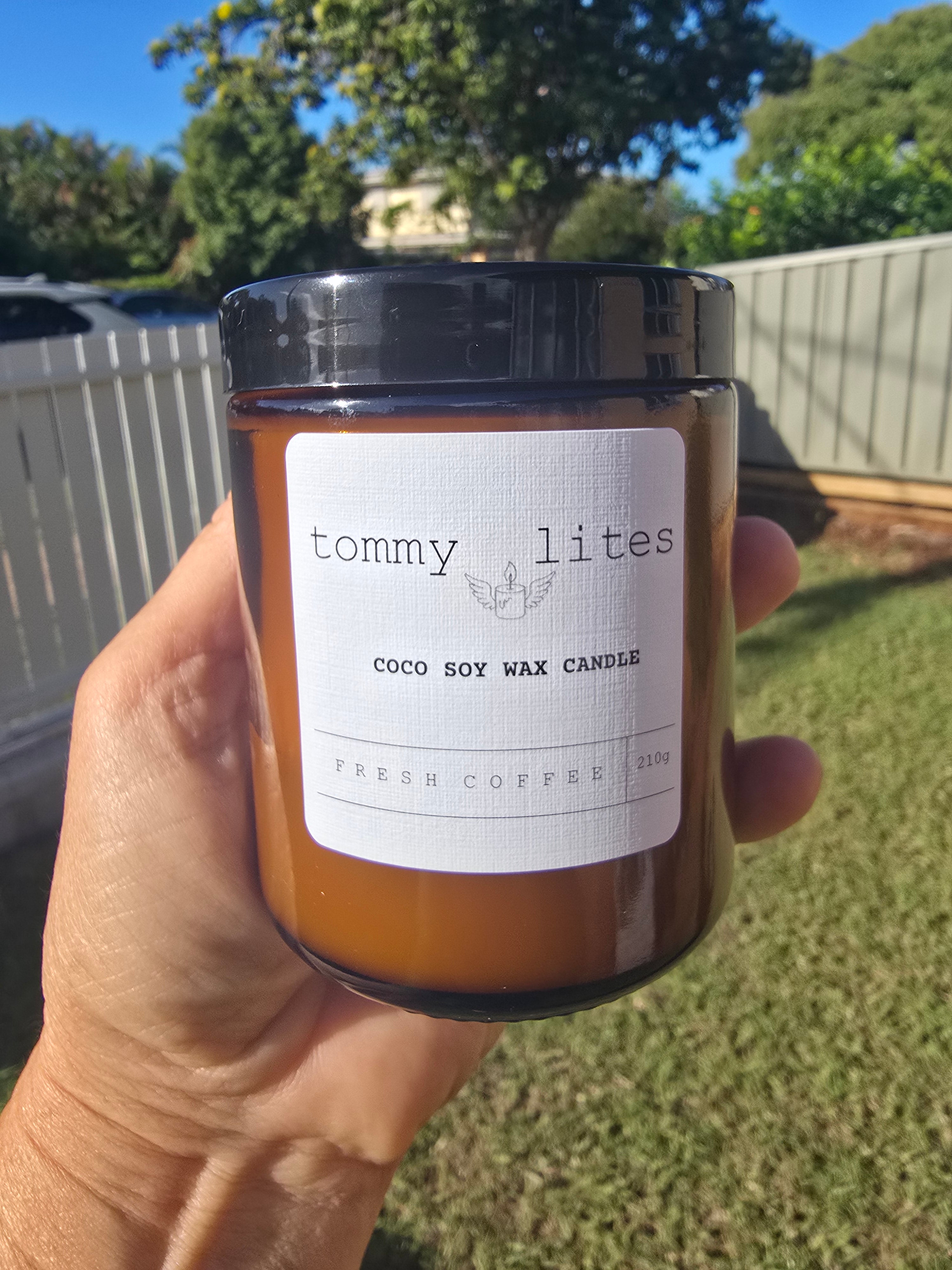 Fresh Coffee Coco Soy wax Candle