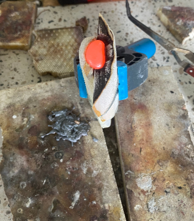 Cuttlefish Cast Sterling Silver Ring