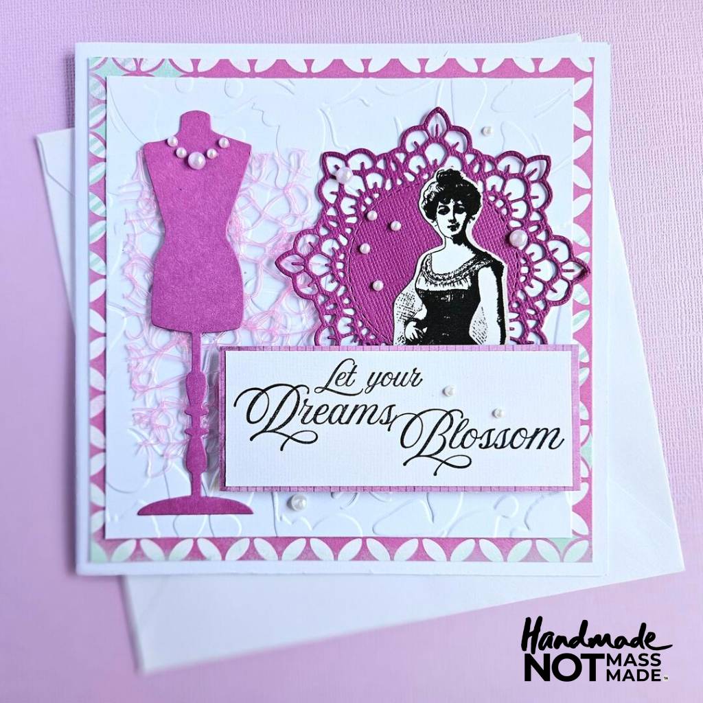 "Let your dreams blossom", all occasion, greeting card