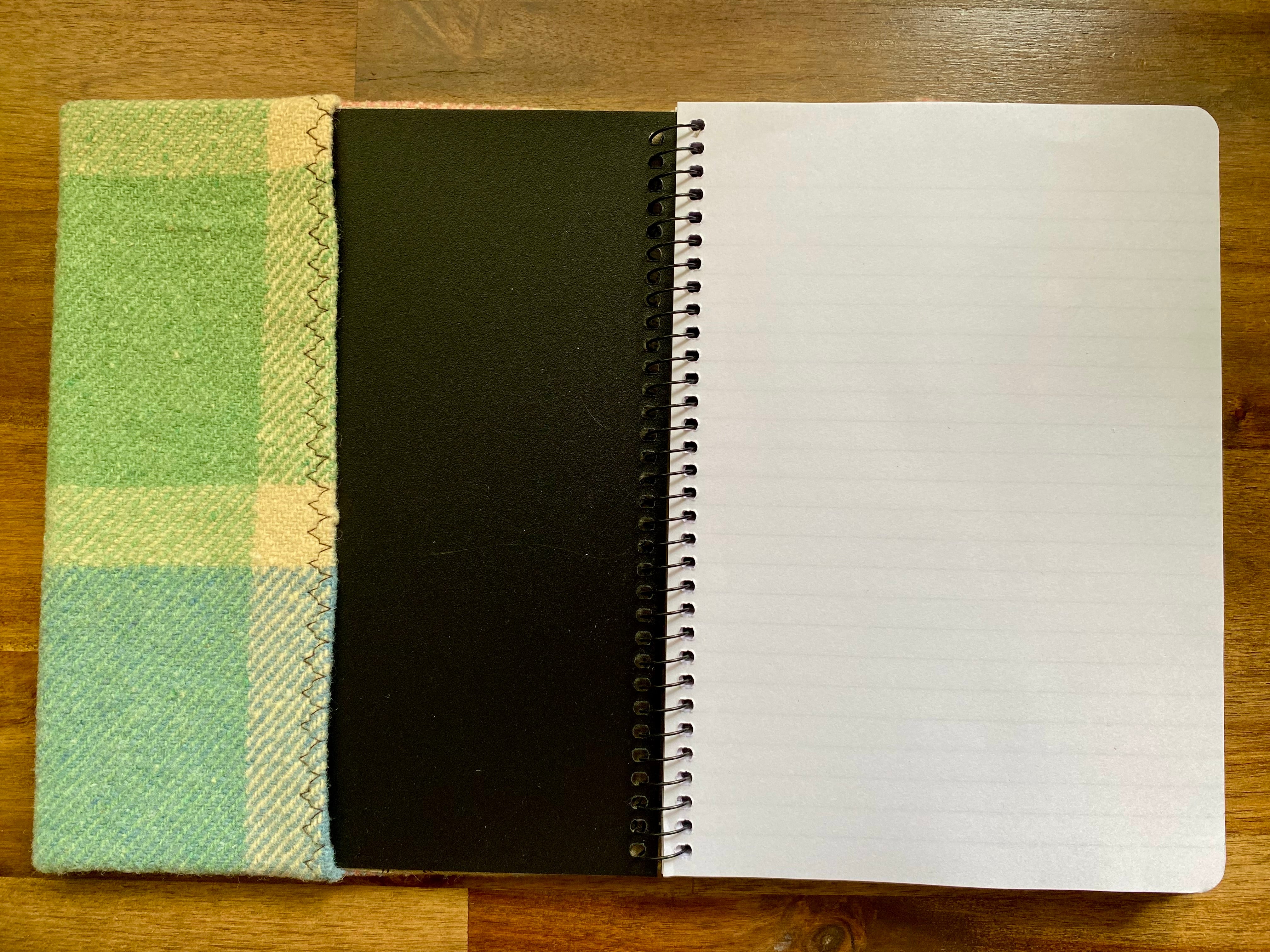 A5 Upcycled Notebook Highland Cow - Multi