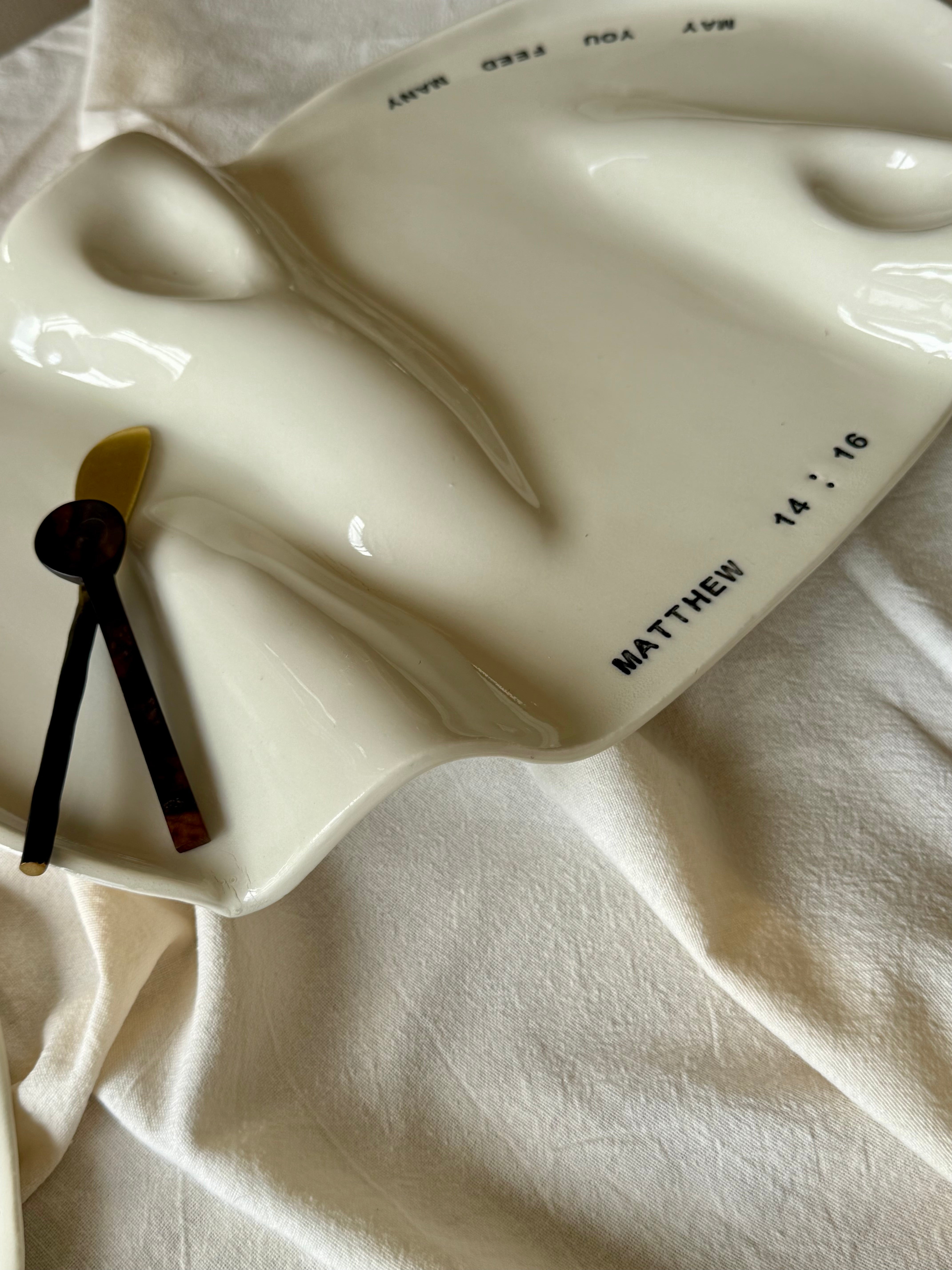 Custom Order for Michelle | Ceramic Organic Grazing Platter | May You Feed Many