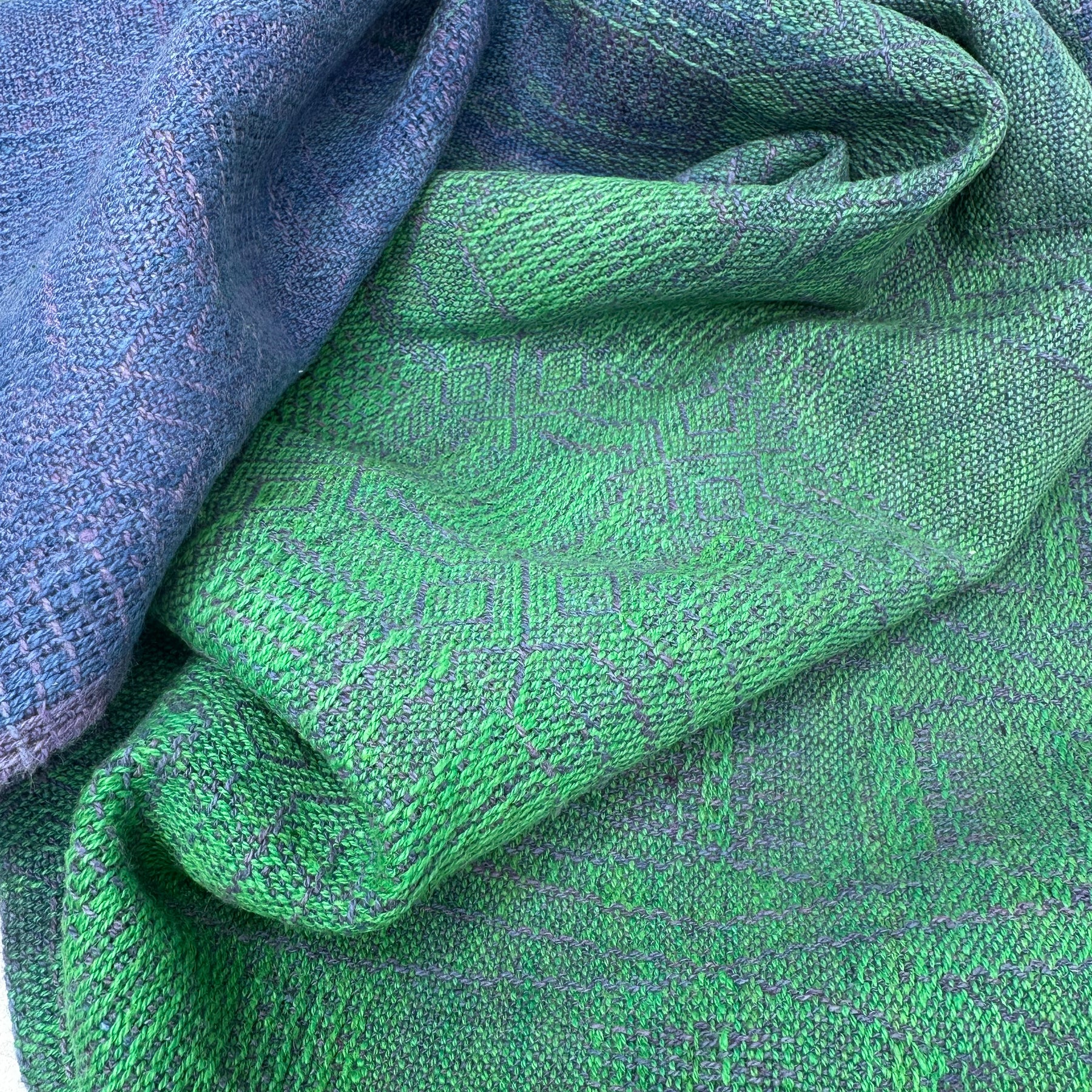 Hand-Dyed and Handwoven Linen/Cotton Tea Towels