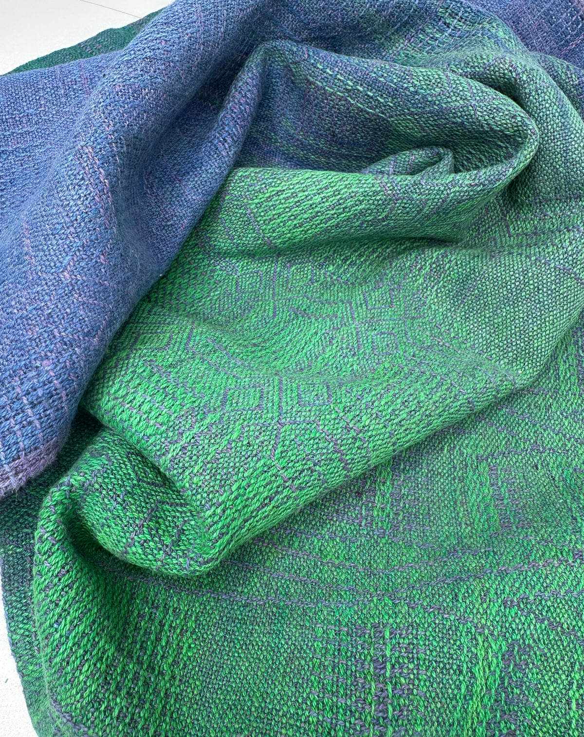 Hand-Dyed and Handwoven Linen/Cotton Tea Towels