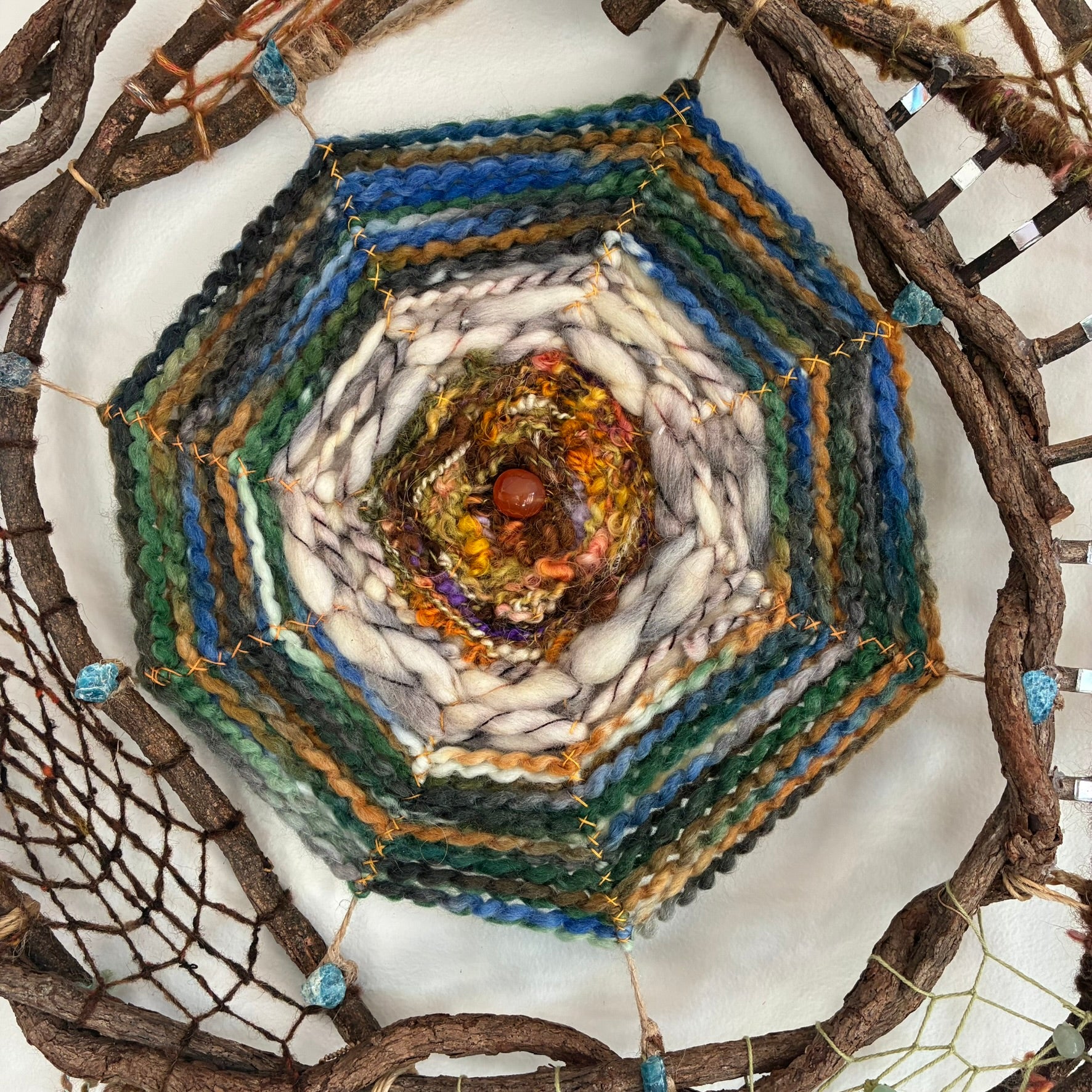 Wild Woven Wall Art ~ "Cosmic Birth"