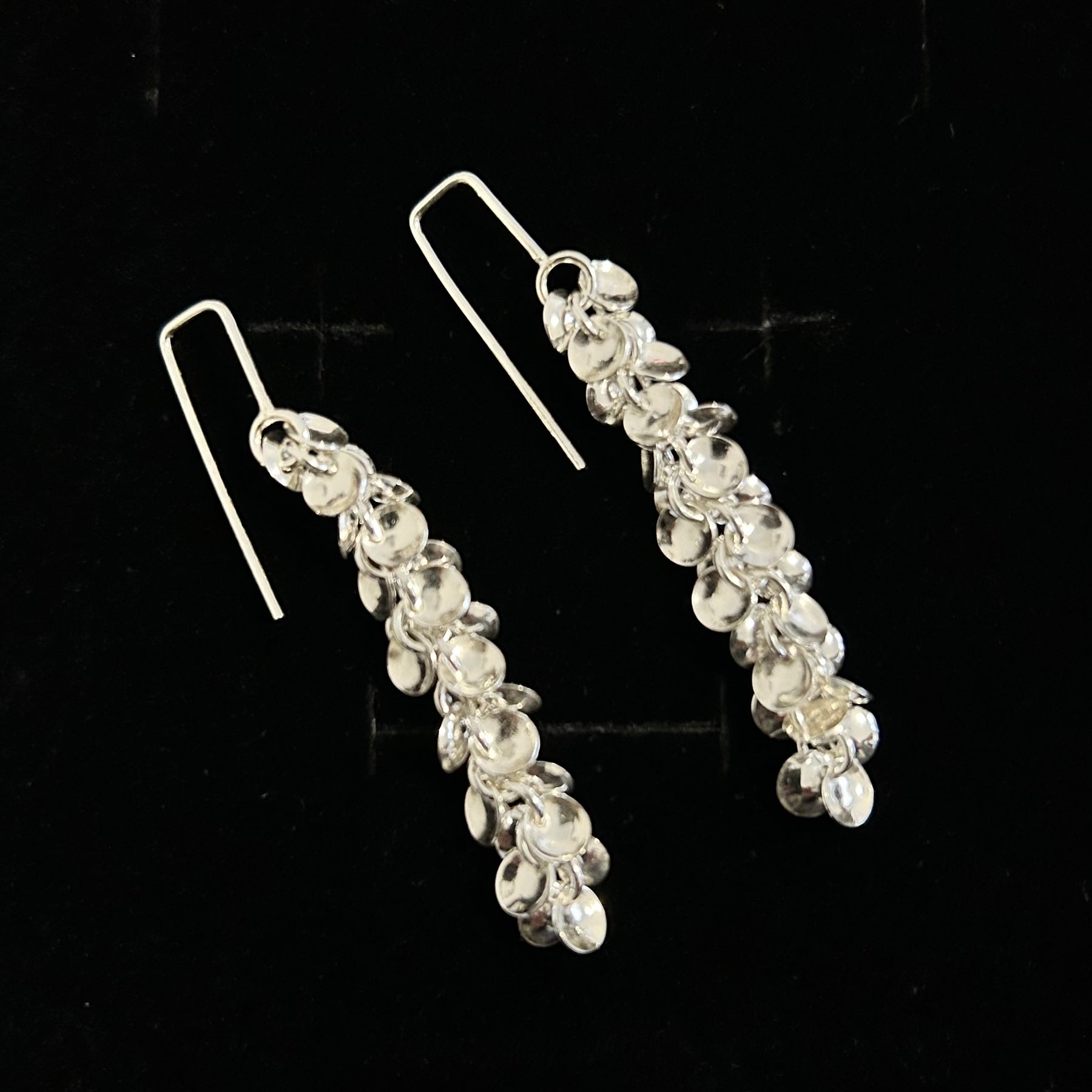 Cascading Disc Earrings