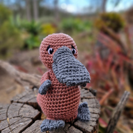 Adorable Baby Platypus Hand Crochet