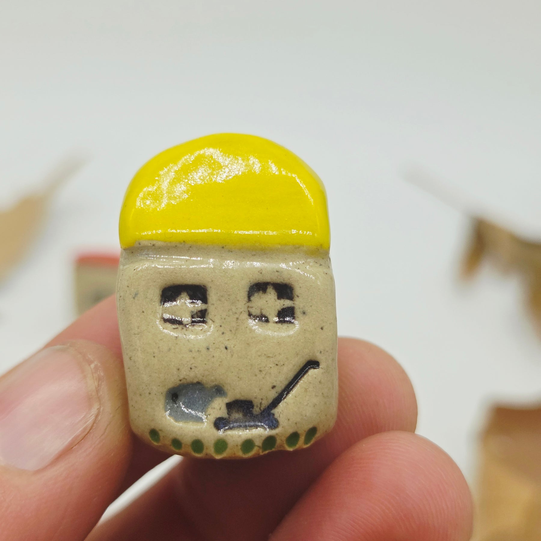Tiny Ceramic Village - Celestial Crescent