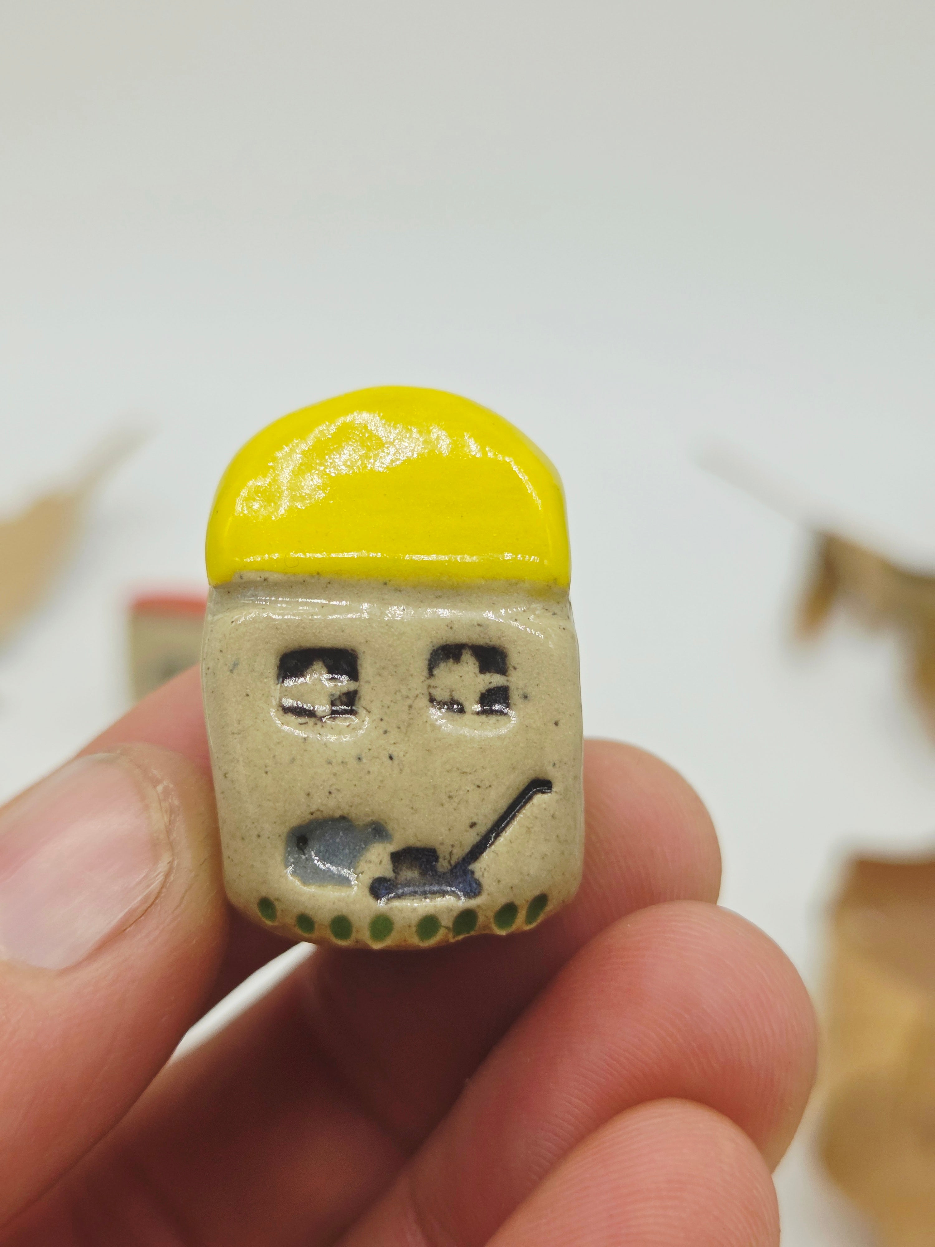 Tiny Ceramic Village - Celestial Crescent