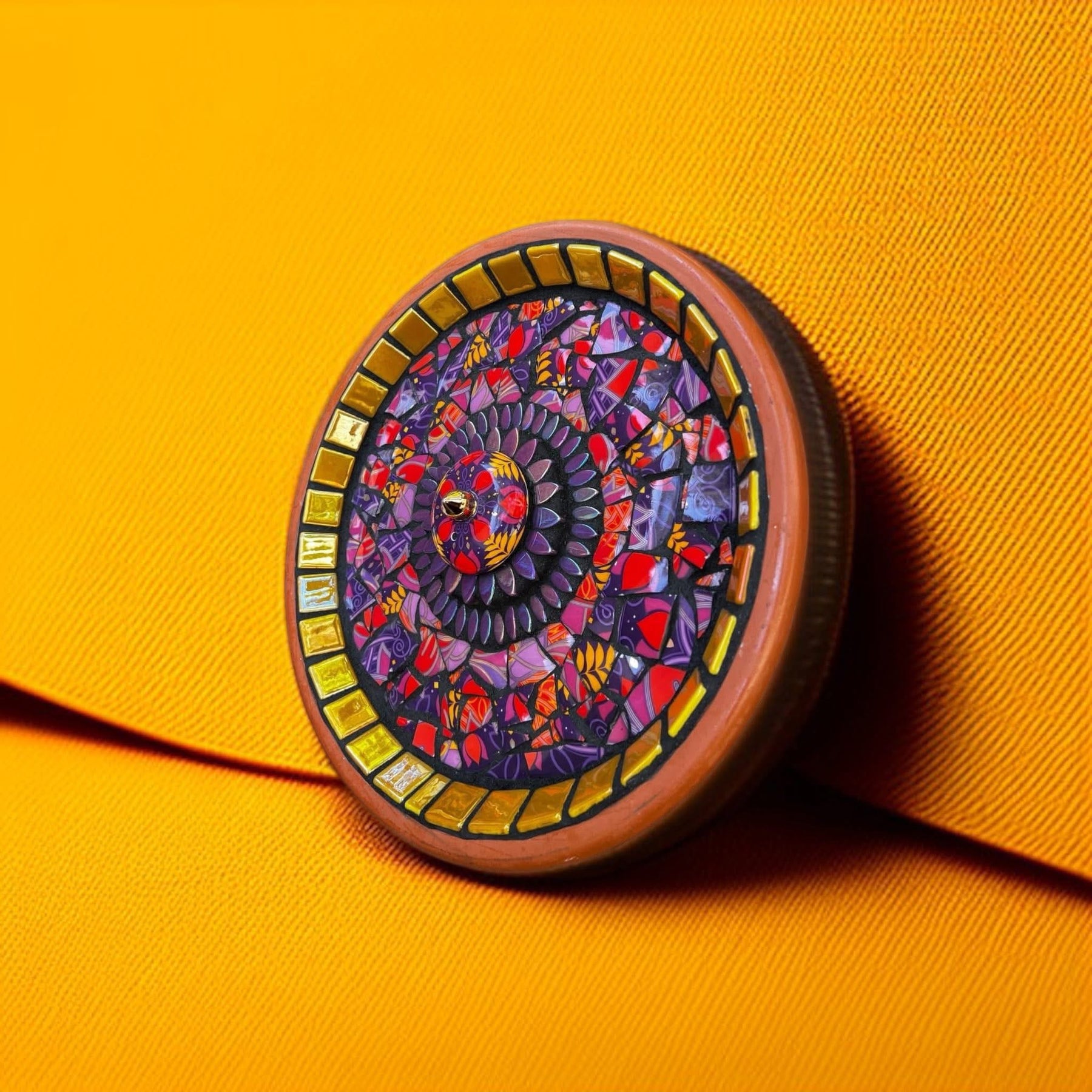 Mosaic Bee Bath.