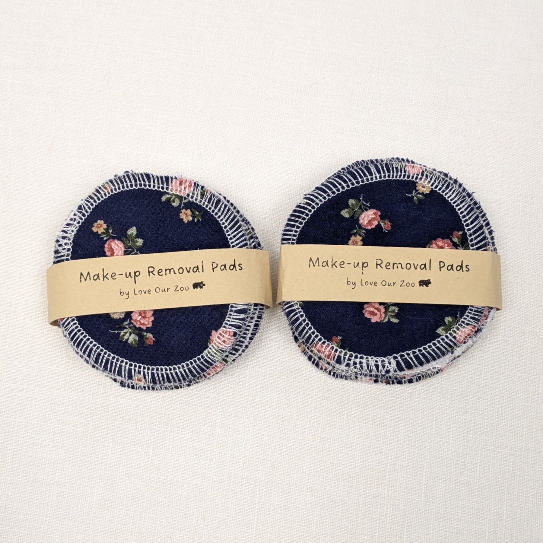 Handmade Make-up Removal Pads | Reusable Cleansing Rounds | 10 pack