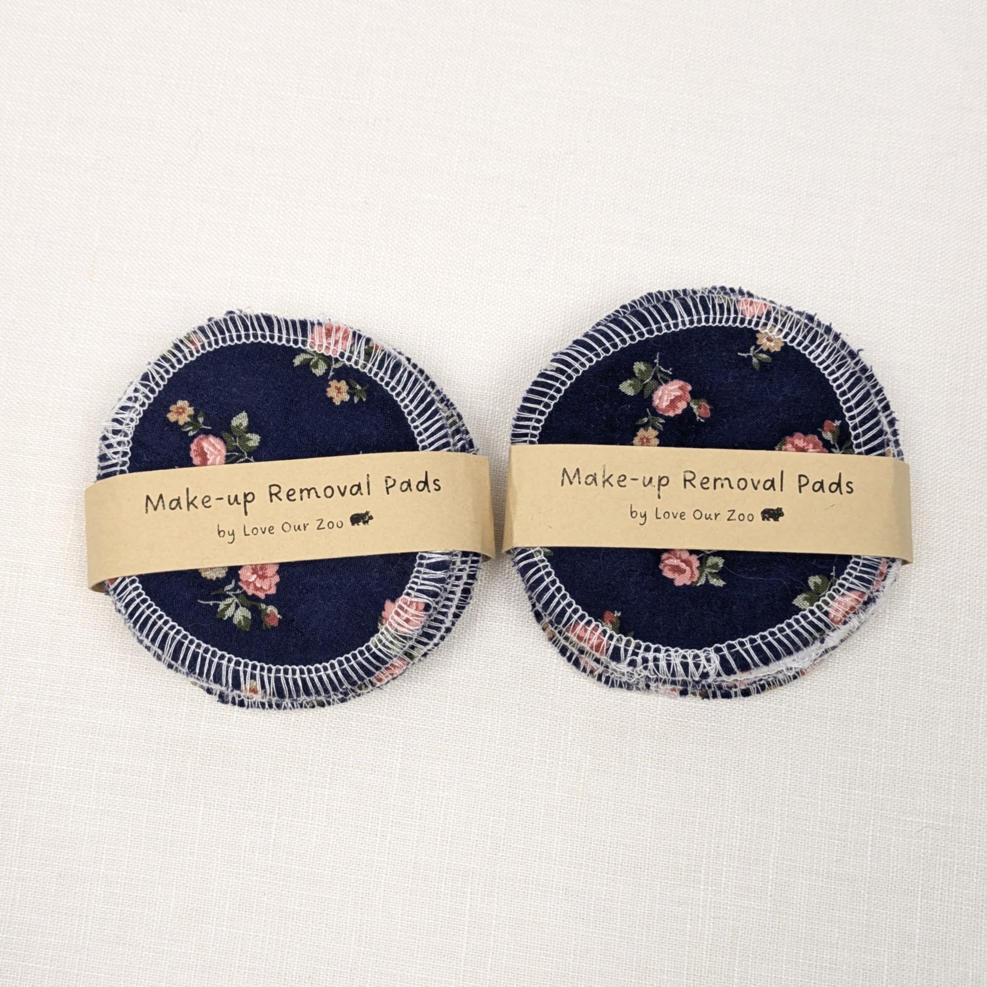 Handmade Make-up Removal Pads | Reusable Cleansing Rounds | 10 pack