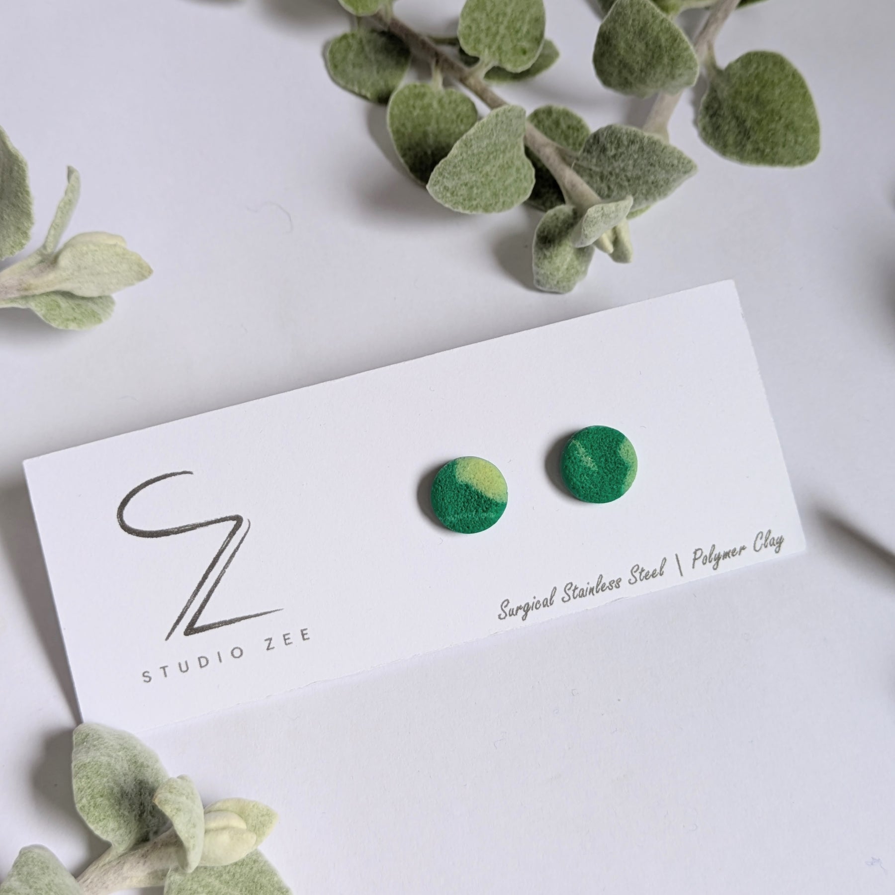 Colourful Stud Earrings
