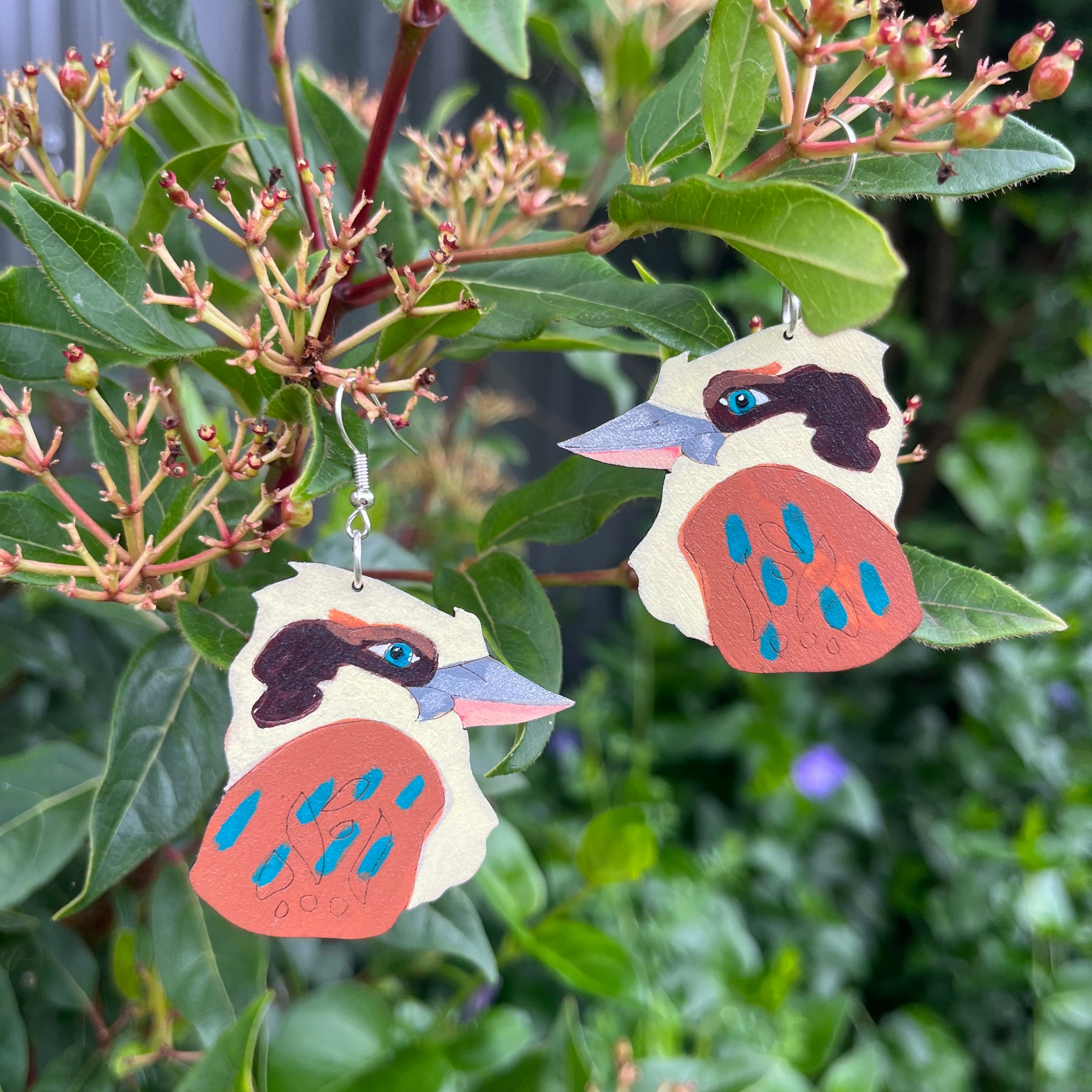 Kookaburra | Australian Native Bird | Earrings