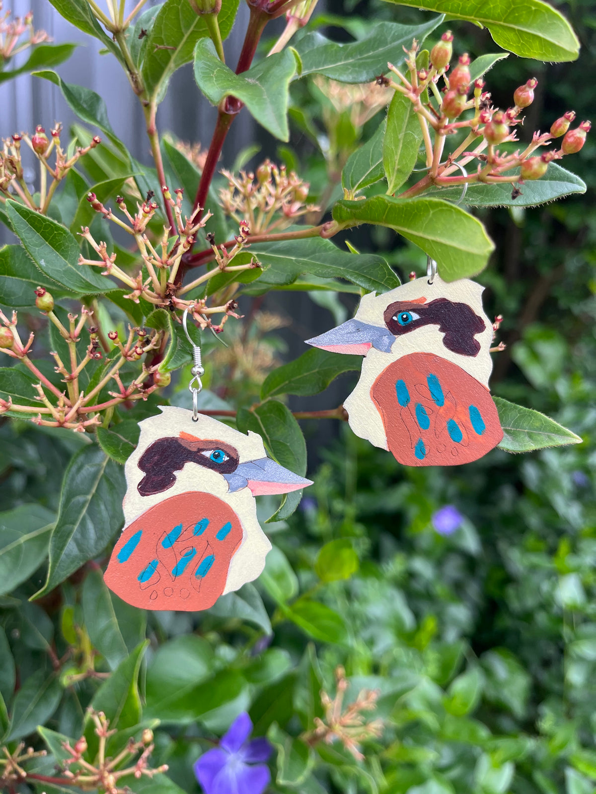 Kookaburra | Australian Native Bird | Earrings