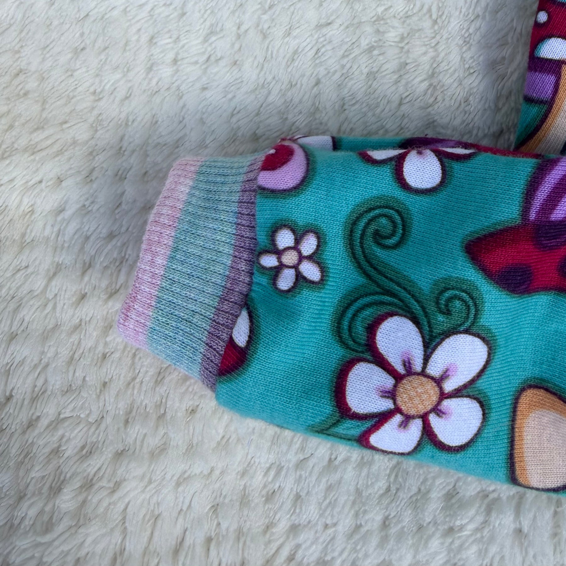 TOADSTOOL PARTY PJ’s 0-3 months