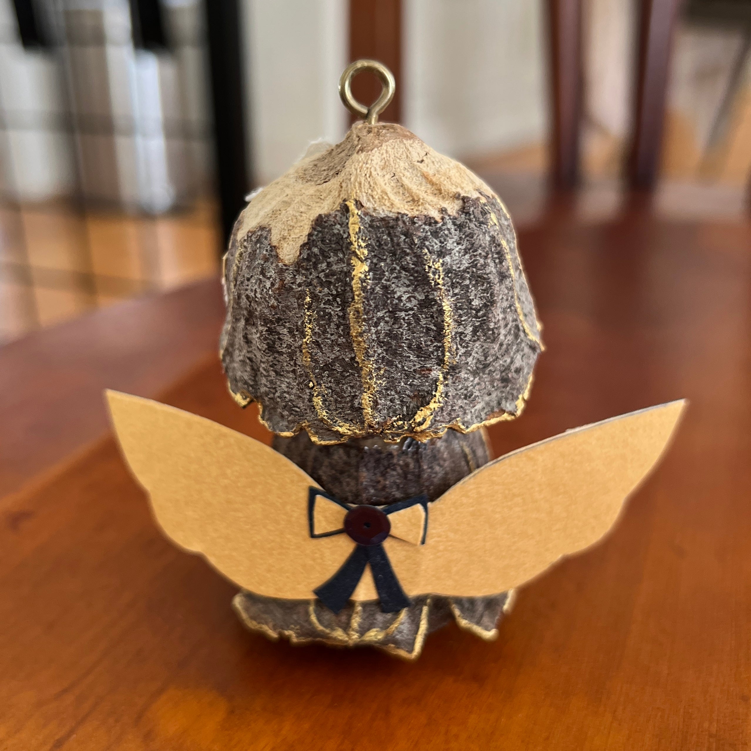 Handmade Gumnut Angel – A Tiny Guardian Full of Heart
