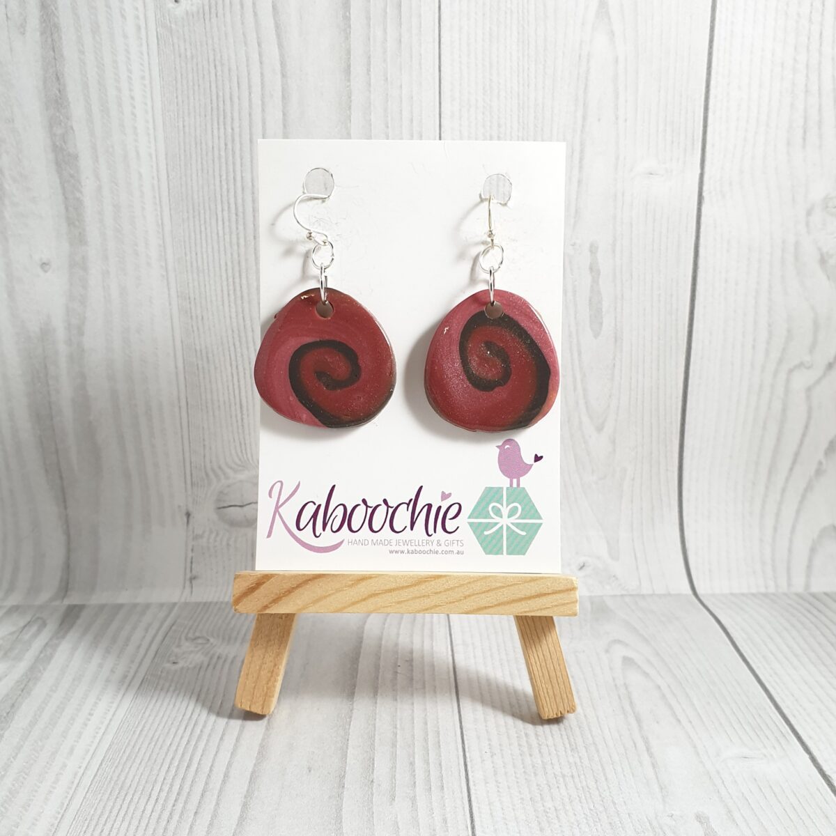 Polymer Clay Disc Earrings - Lots of Colours