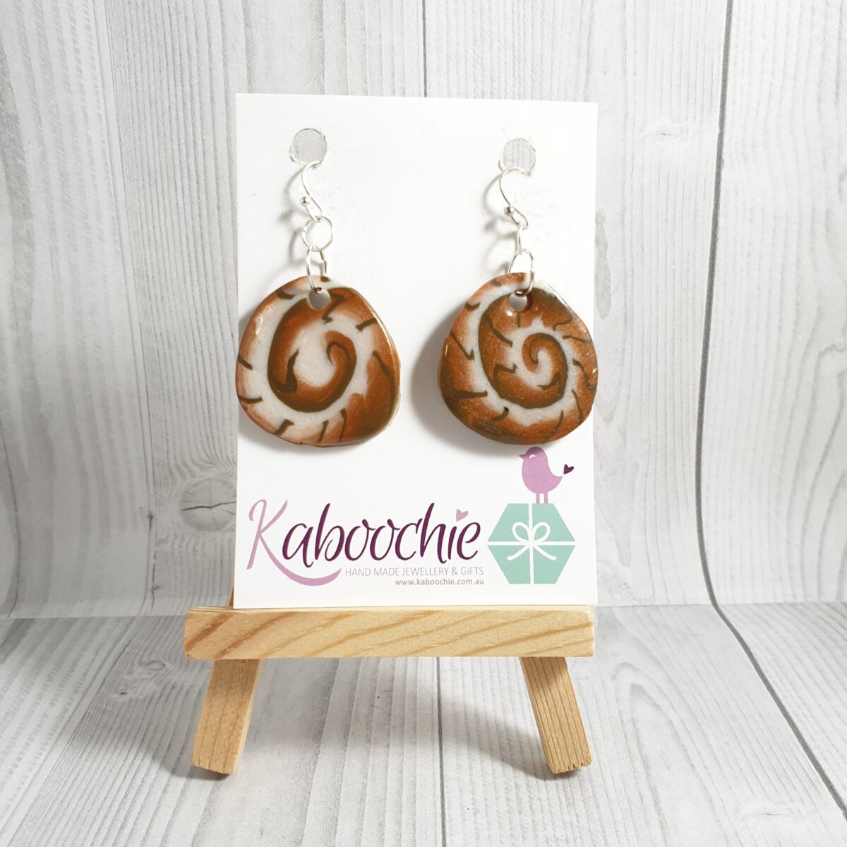Polymer Clay Disc Earrings - Lots of Colours
