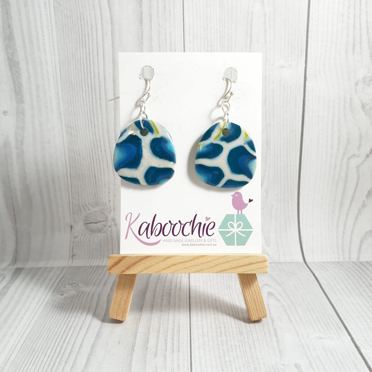 Polymer Clay Disc Earrings - Lots of Colours