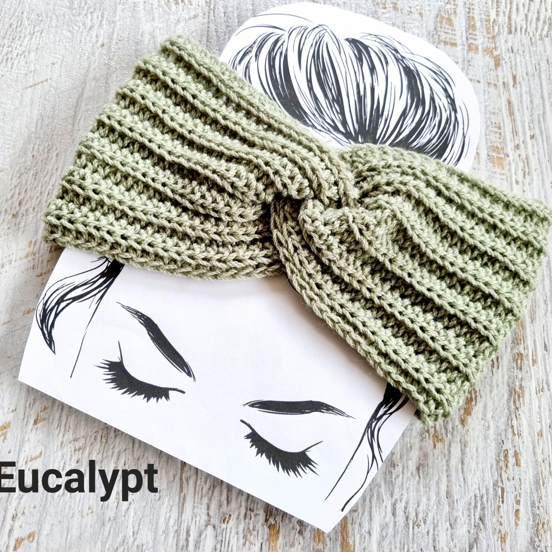 Ladies Headband | Earwarmer | Vintage | Handmade |100% Pure Australian Wool