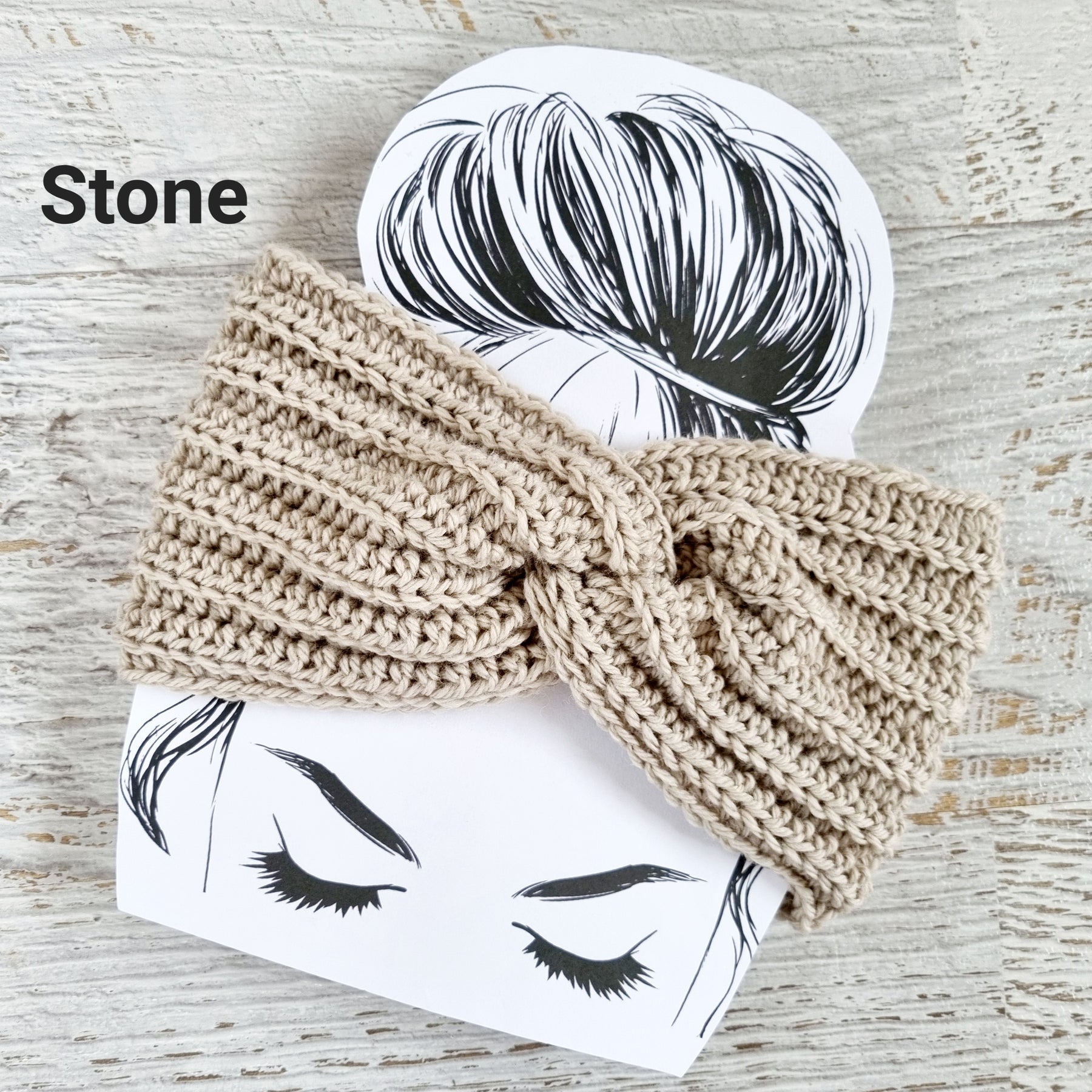 Ladies Headband | Earwarmer | Vintage | Handmade |100% Pure Australian Wool