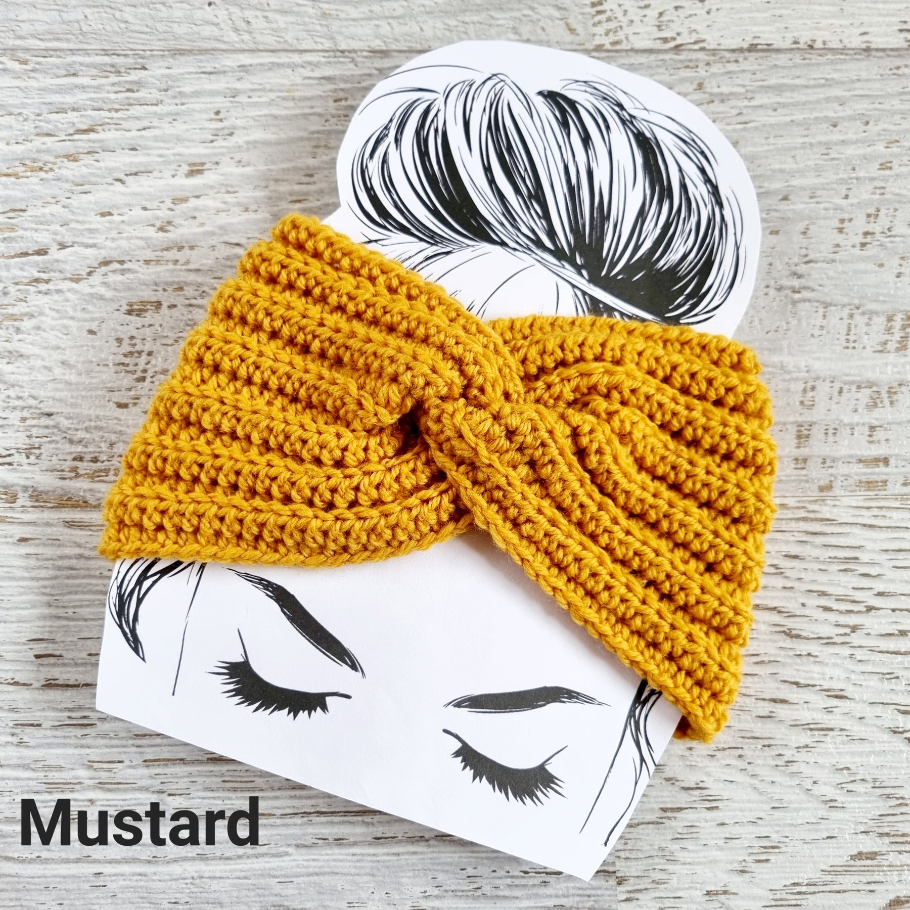 Ladies Headband | Earwarmer | Vintage | Handmade |100% Pure Australian Wool