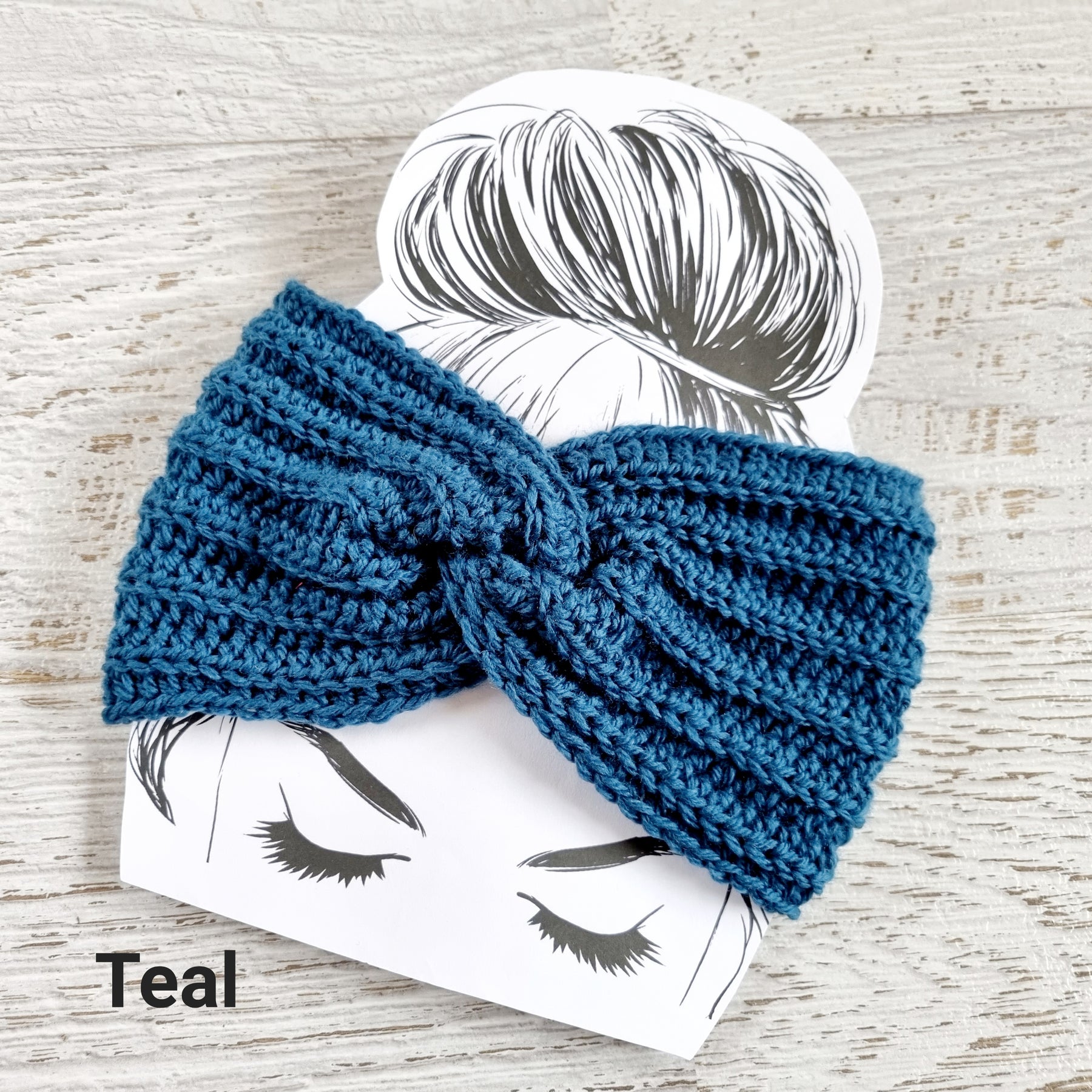 Ladies Headband | Earwarmer | Vintage | Handmade |100% Pure Australian Wool