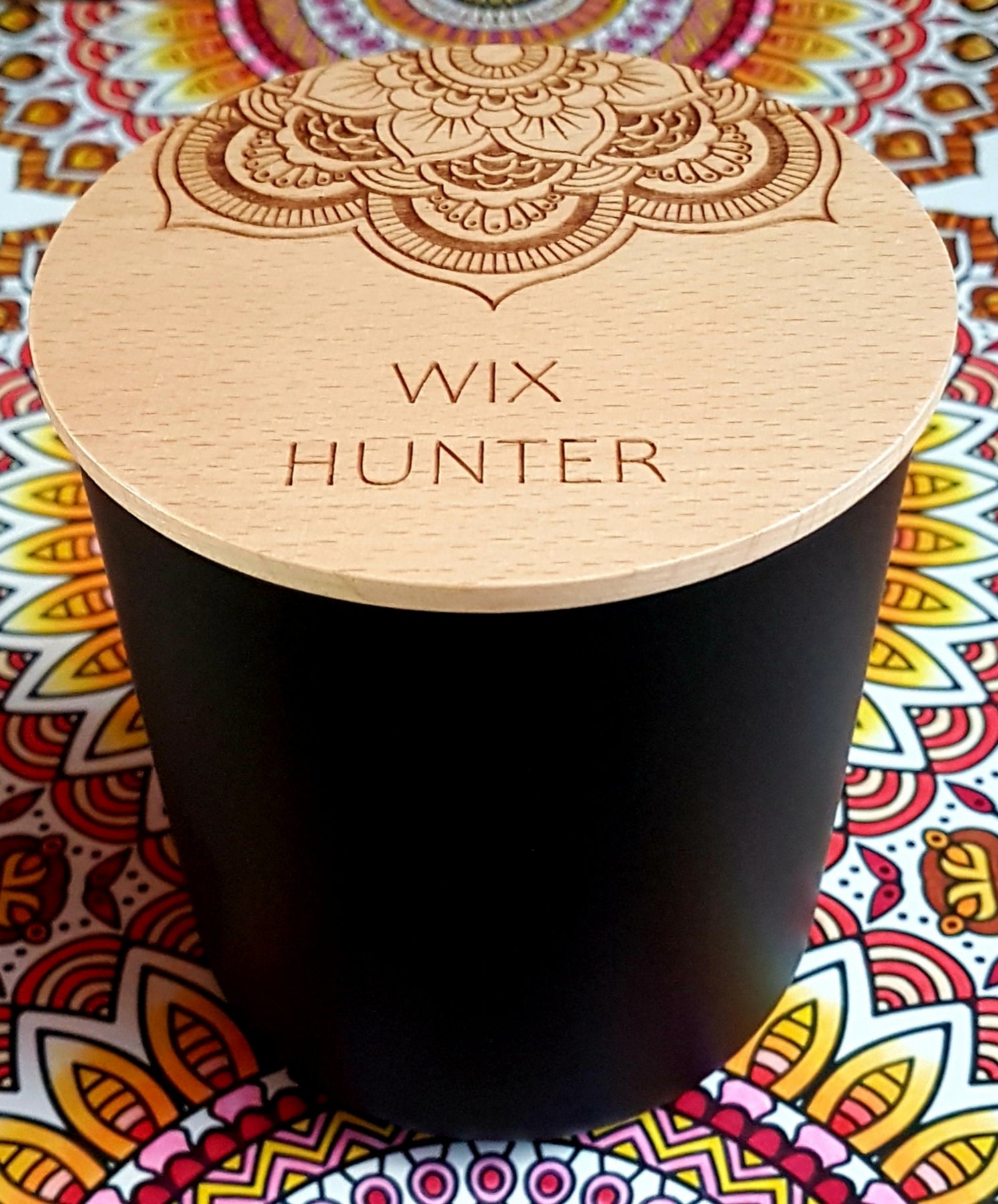 Urban Soy Candle Collection Hand poured Candle - Matte Black Colour Jar