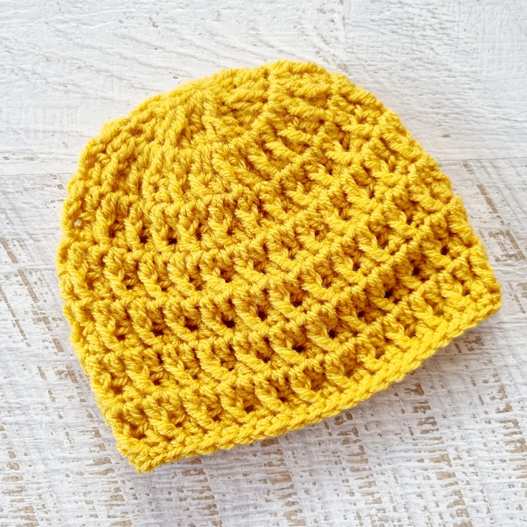 Baby Beanie | Vintage | Newborn | Handmade | Crochet | Knit | Hat