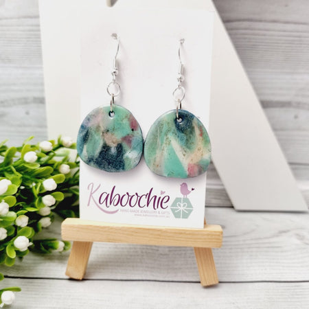 Polymer Clay Earrings Monet