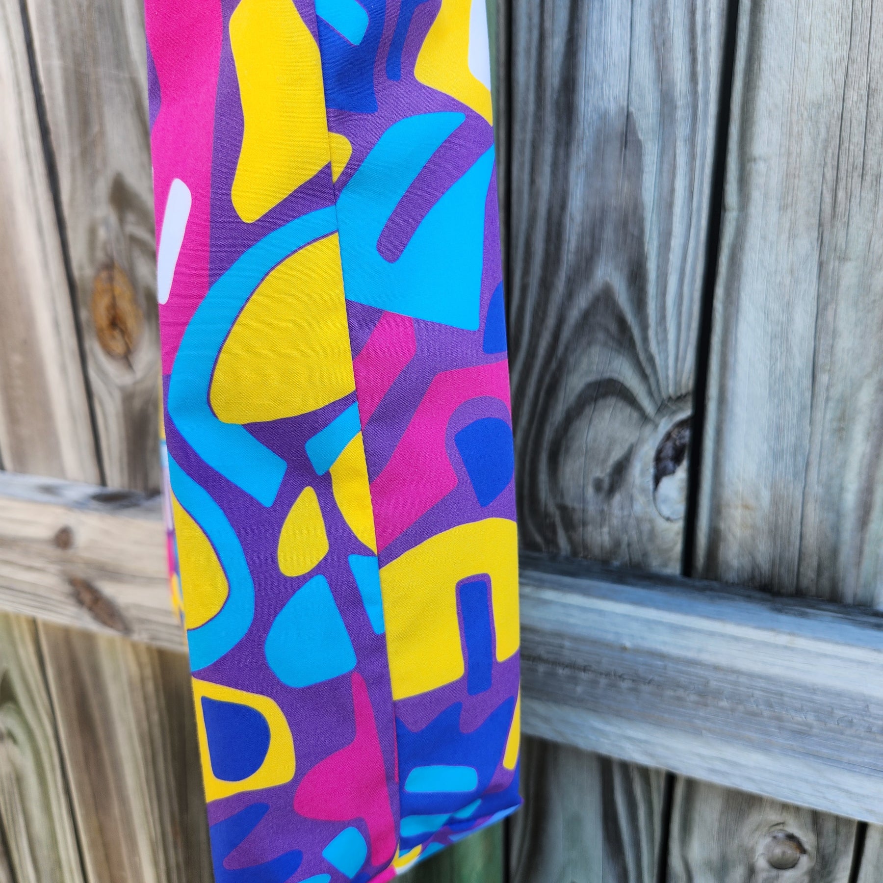 Abstract Shapes Reversible Medium Tote Bag