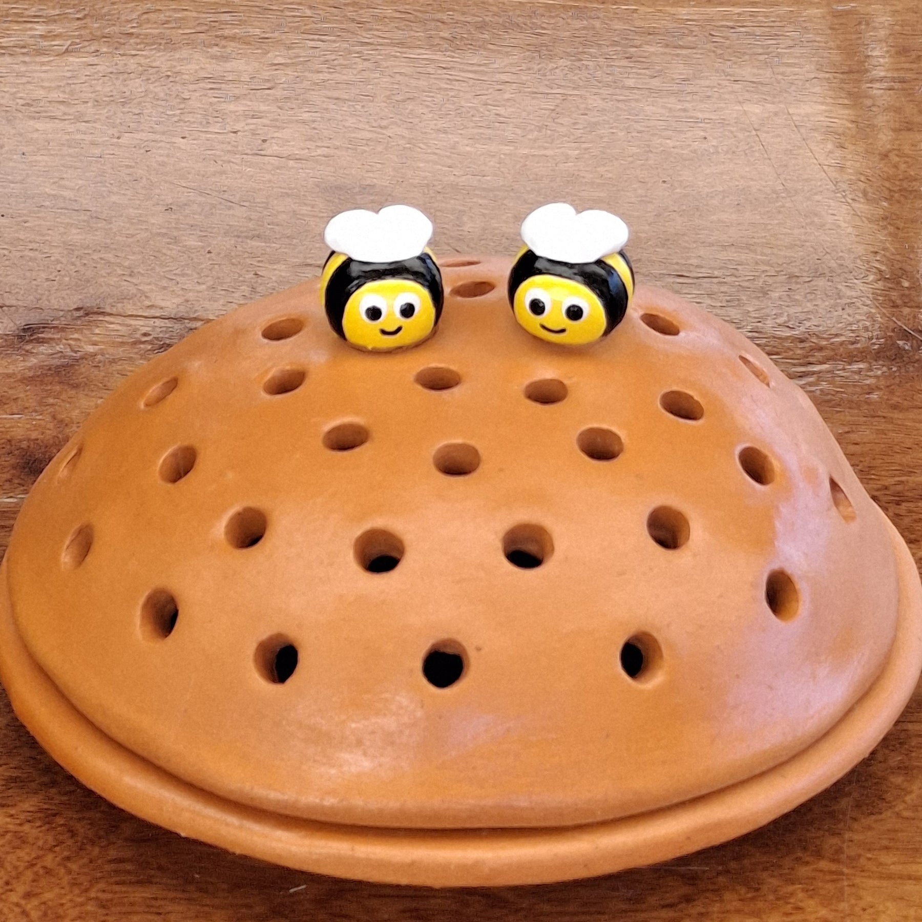 Mosquito Coil Holder with built in stand, Bee