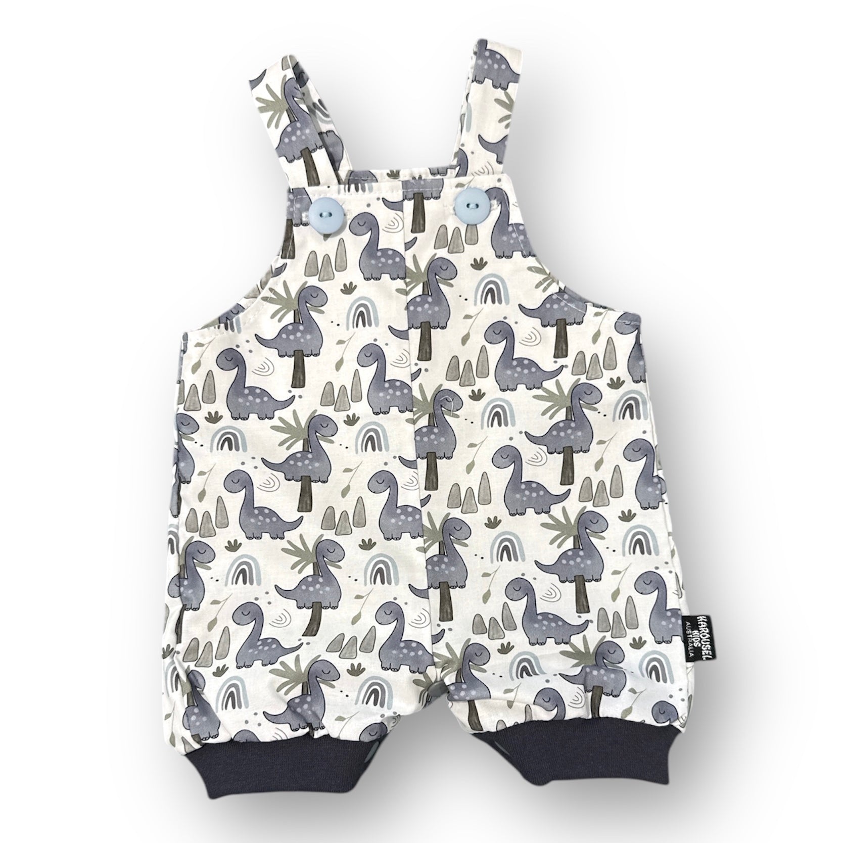 Baby Boys Cotton Overalls - Mixed Prints and SIZES