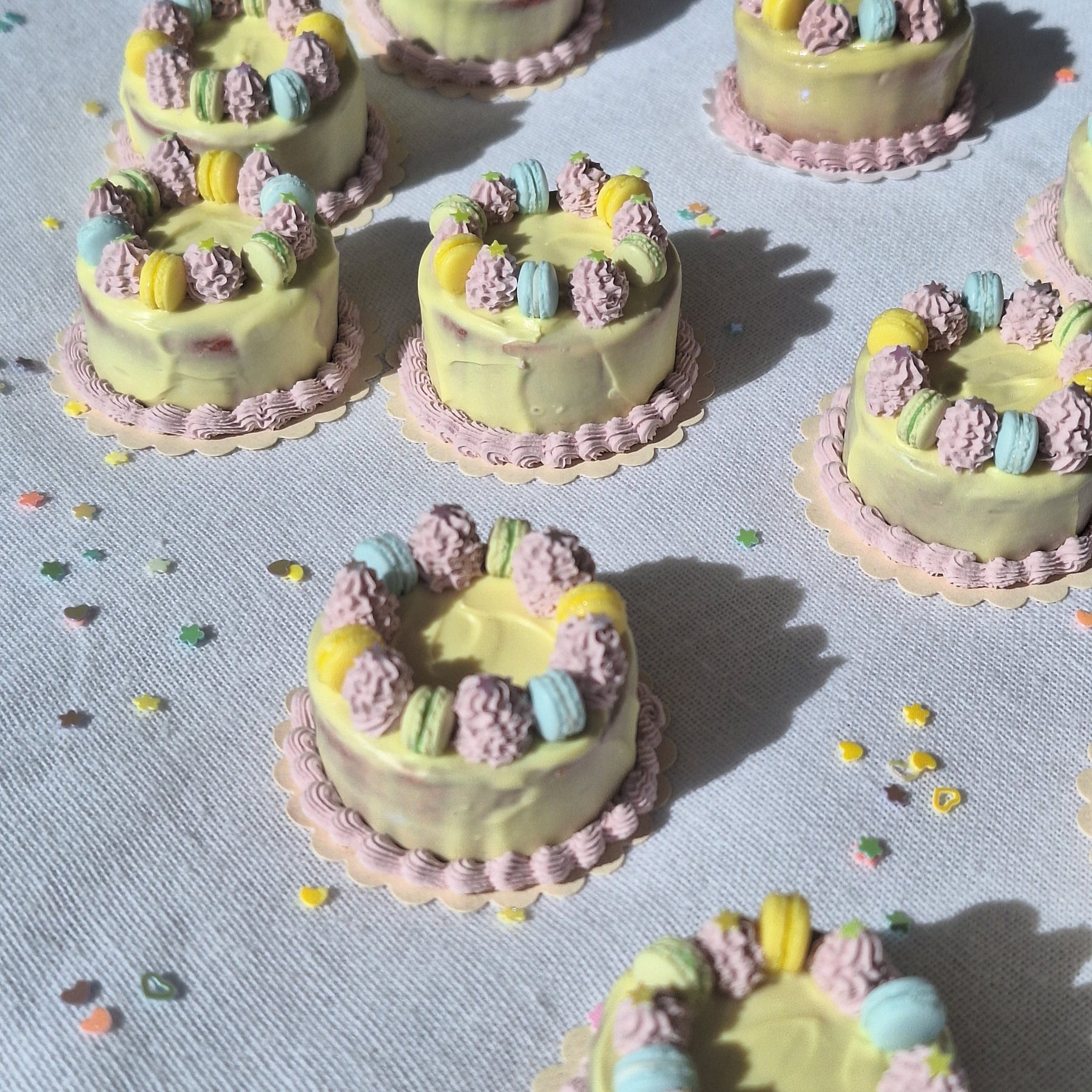 Macaron cake, 1:6 scale - MINIATURE NON EDIBLE
