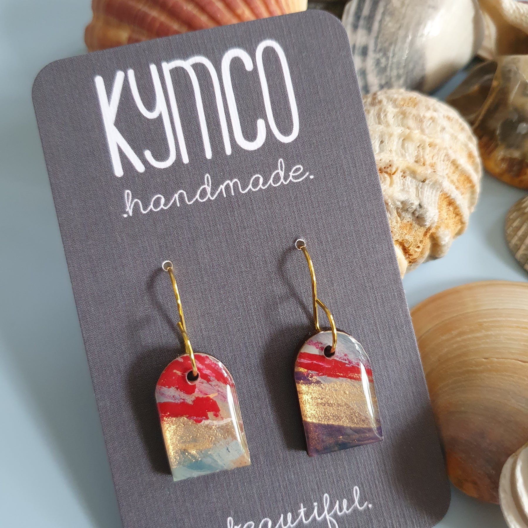 The Sea Dreams Collection | Resin art earrings | Part 1 | Small dangles | Pendants