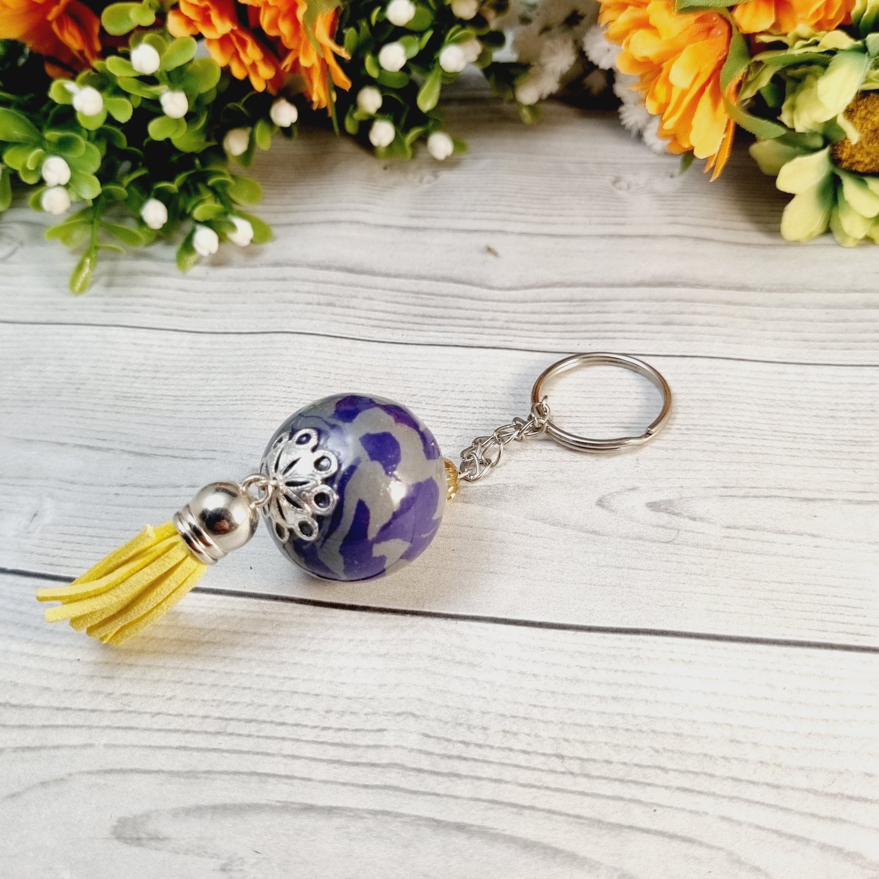 Polymer Clay Key Chain – Multiple Designs Available