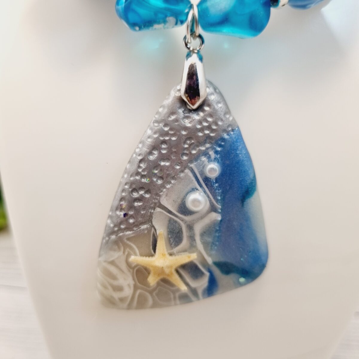 Statement Necklace Handmade - Out To Sea