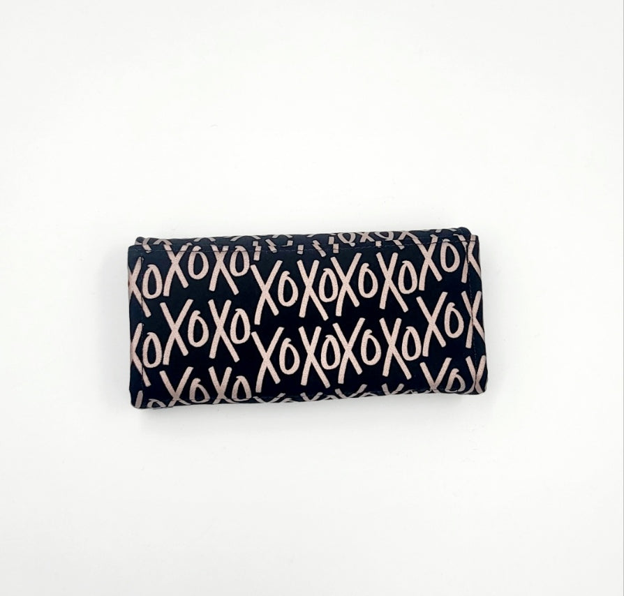 Rose Gold Kisses Clutch Purse