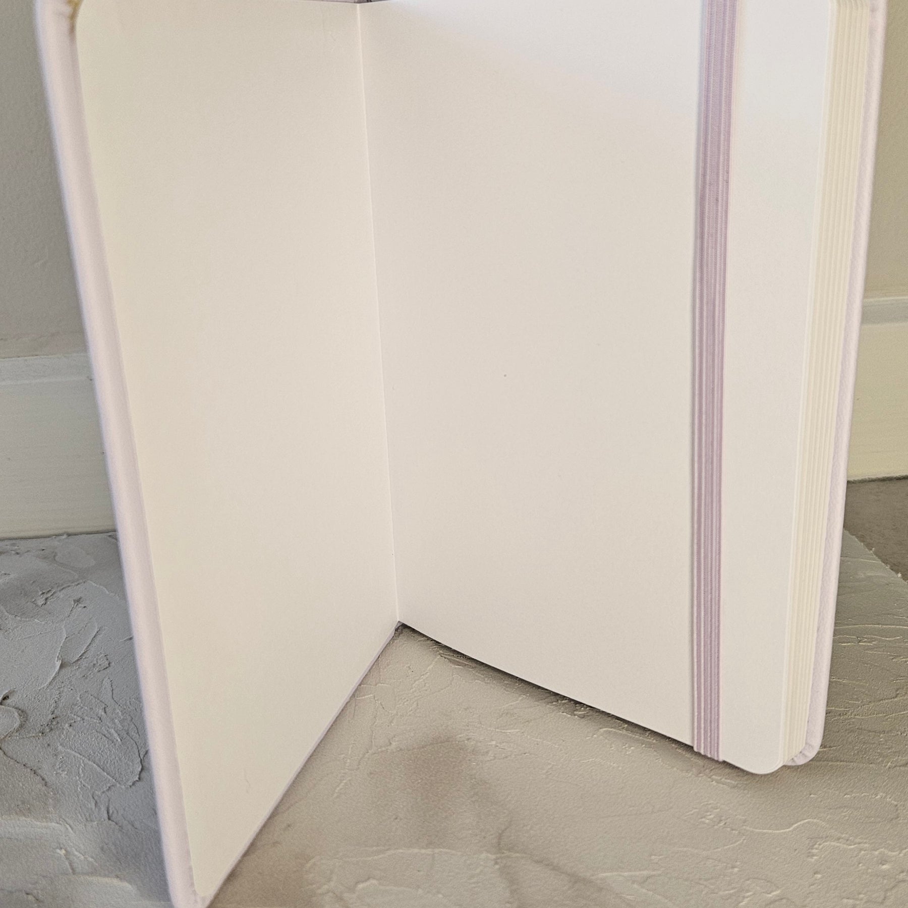 Customised Notebook A6 with handsculpted polymer clay decoration