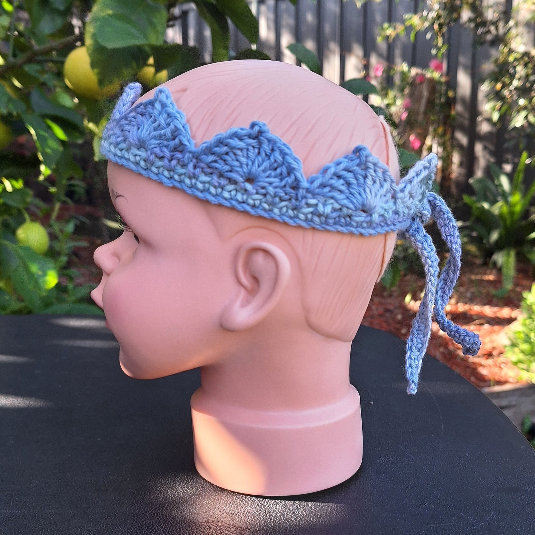 Handmade Adjustable Crochet Crowns